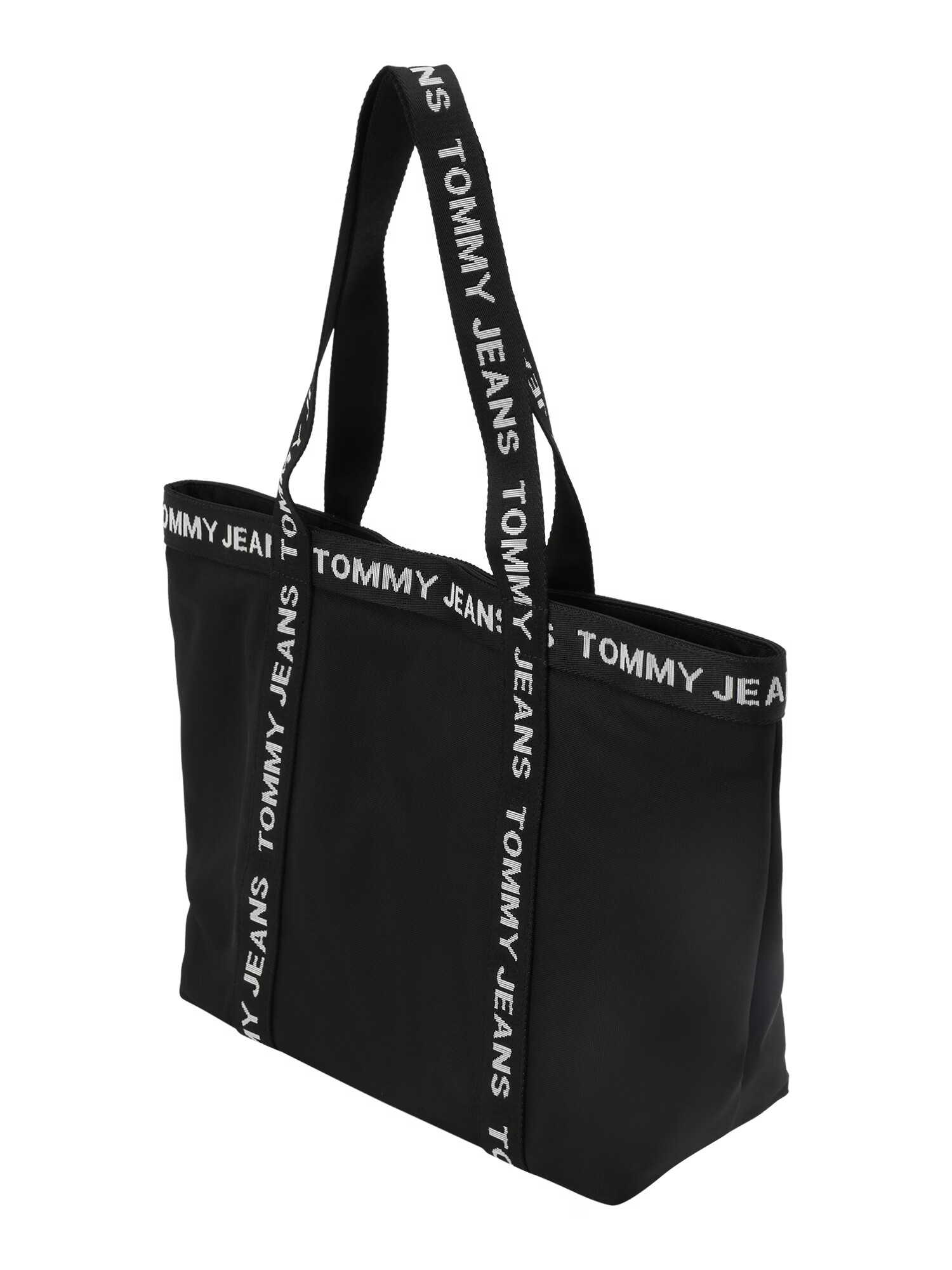 Tommy Jeans Shopper 'Essential' čierna / biela - Pepit.sk