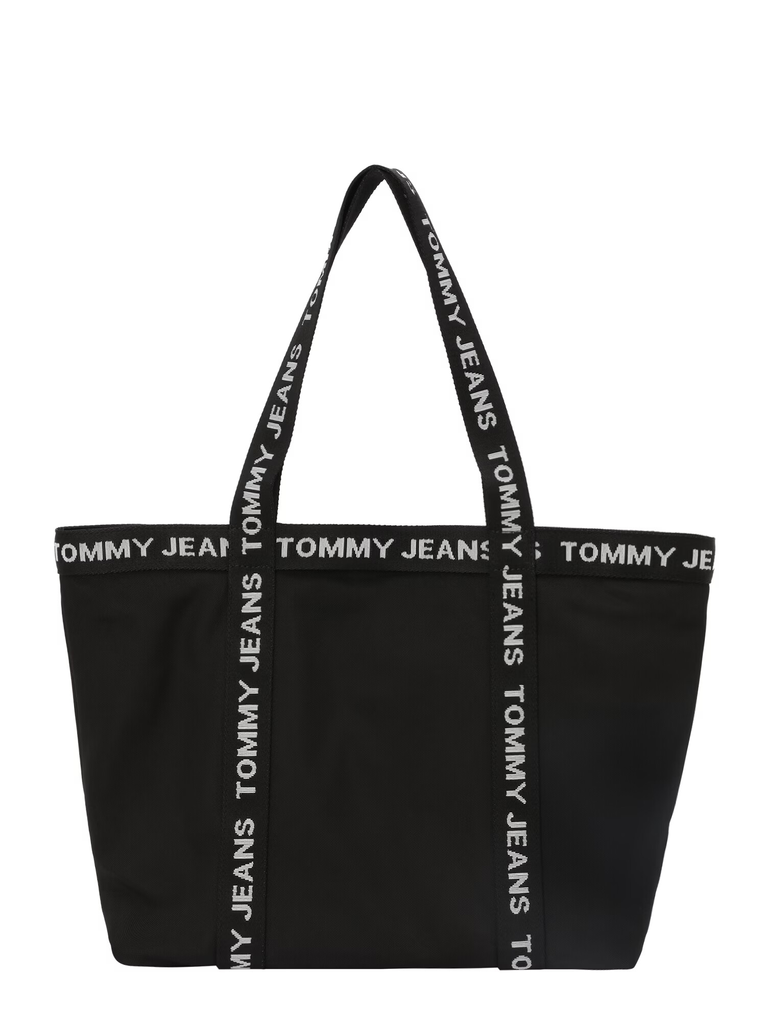 Tommy Jeans Shopper 'Essential' čierna / biela - Pepit.sk