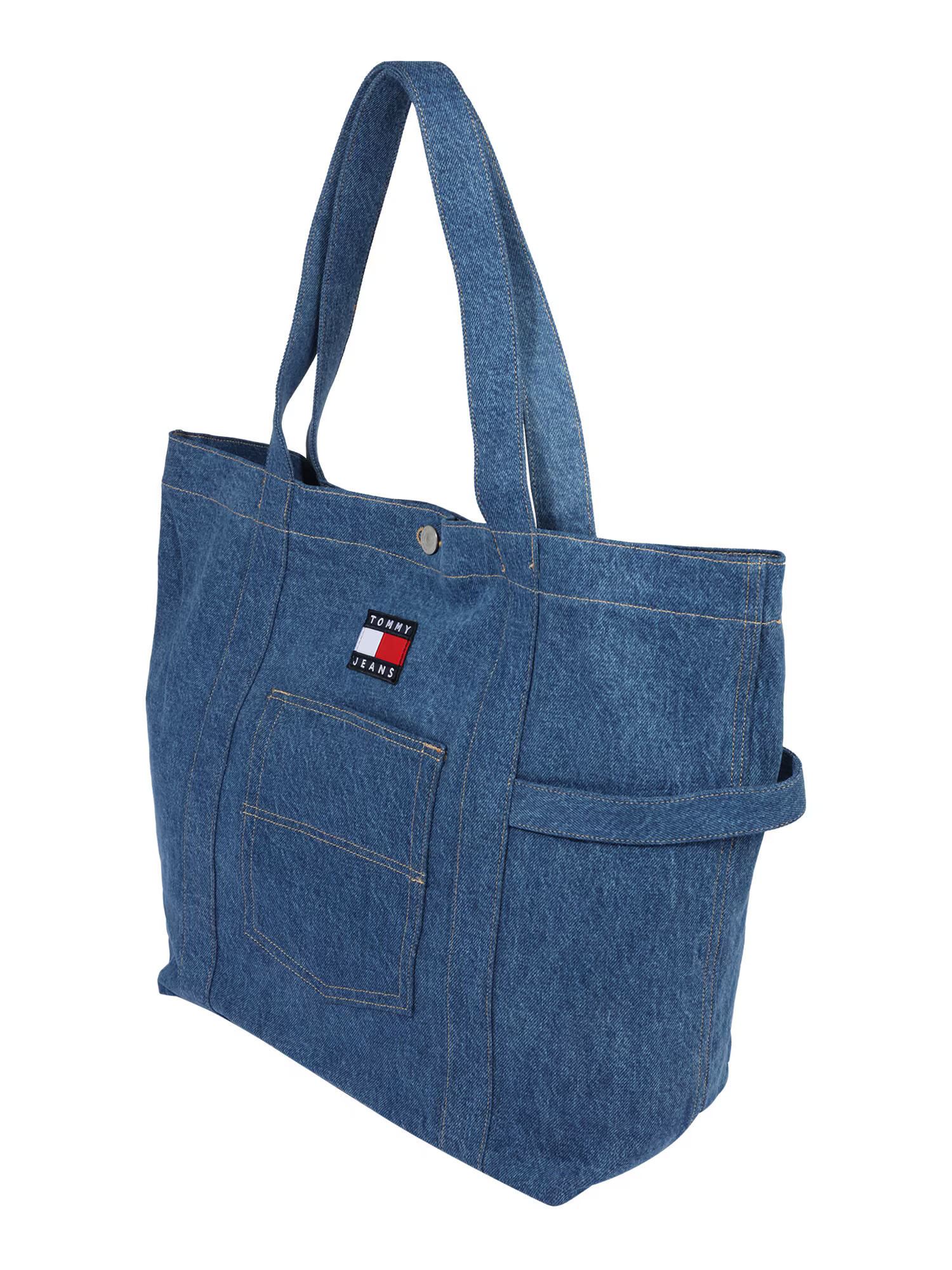 Tommy Jeans Shopper modrá denim / tmavomodrá / červená / biela - Pepit.sk