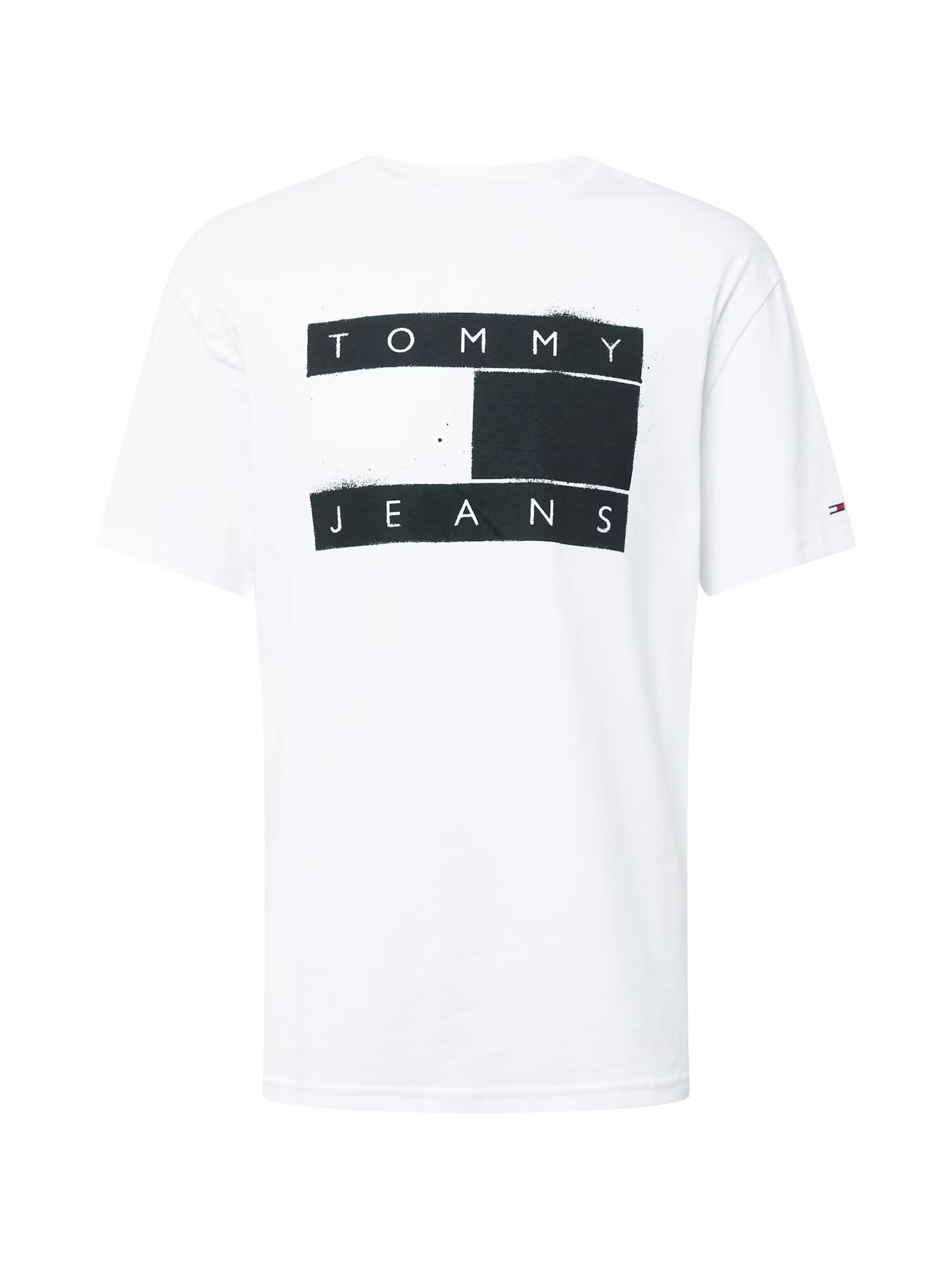 Tommy Jeans Tričko čierna / biela - Pepit.sk