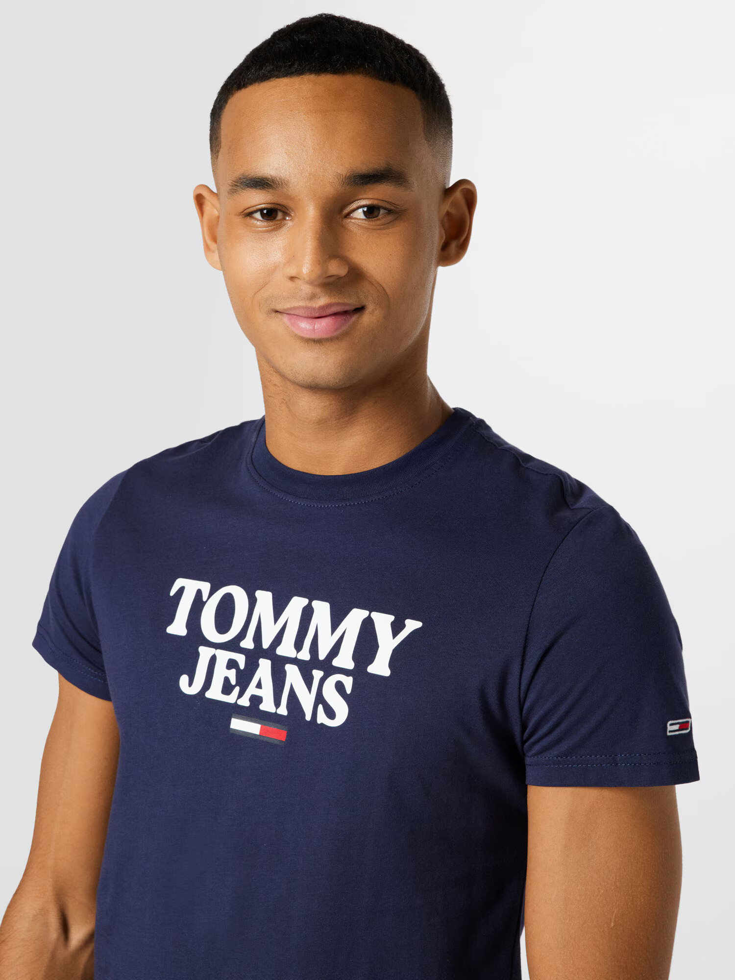 Tommy Jeans Tričko 'ENTRY' námornícka modrá / červená / biela - Pepit.sk