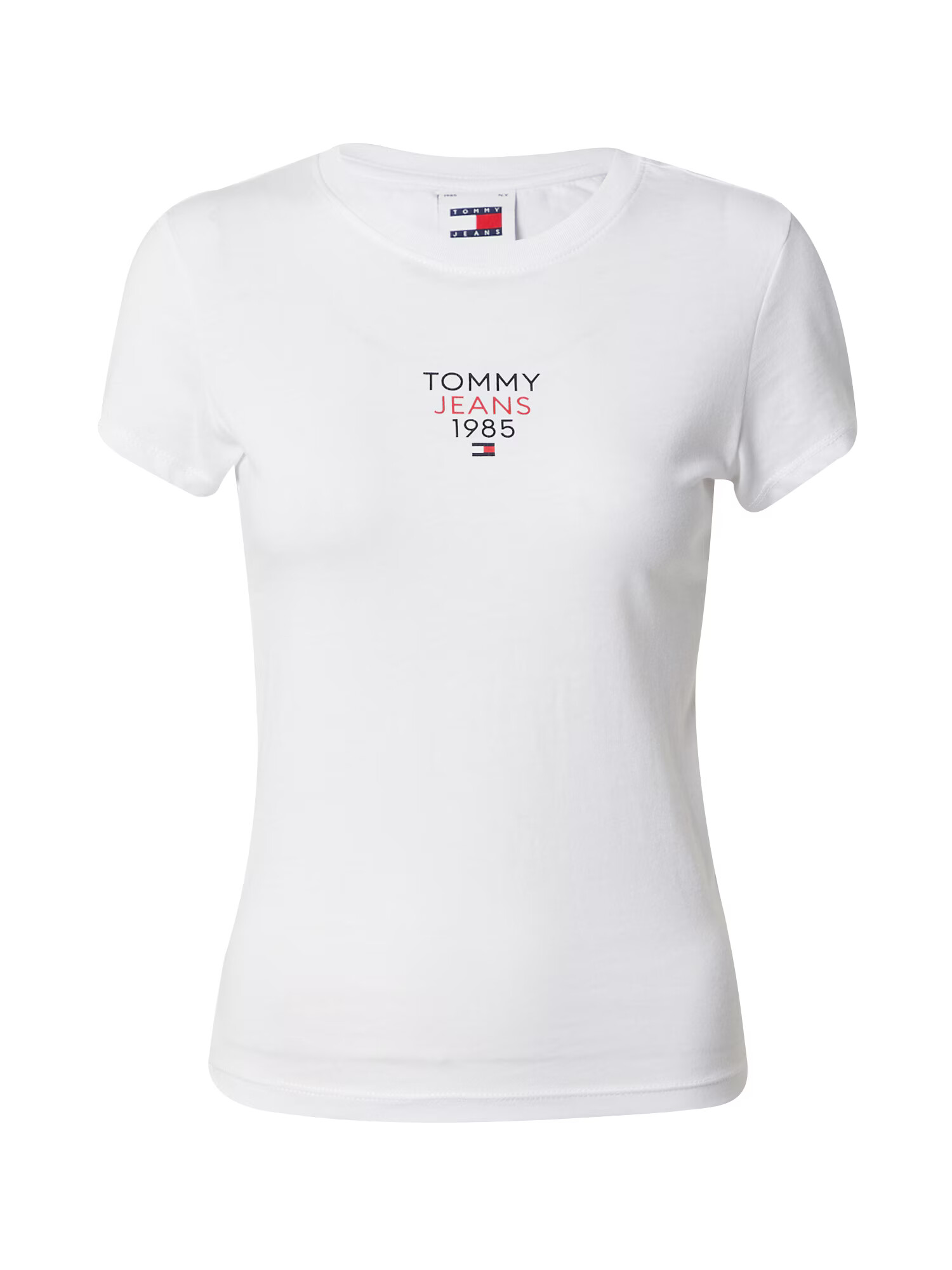 Tommy Jeans Tričko 'ESSENTIAL' námornícka modrá / červená / biela - Pepit.sk