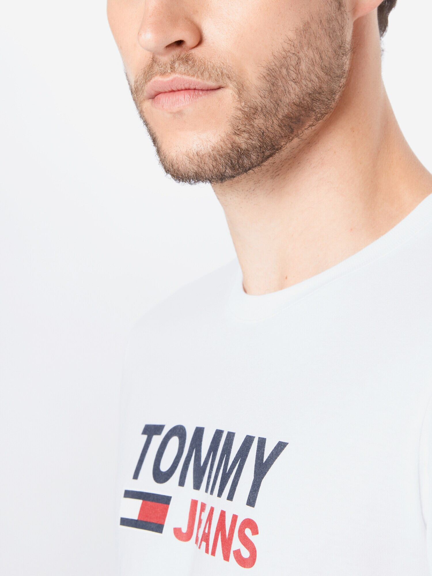 Tommy Jeans Tričko kobaltovomodrá / červená / biela - Pepit.sk