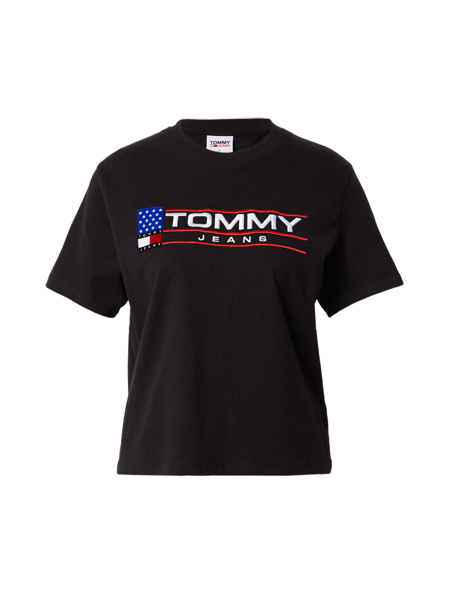 Tommy Jeans Tričko 'MODERN SPORT' kráľovská modrá / ohnivo červená / čierna / biela - Pepit.sk