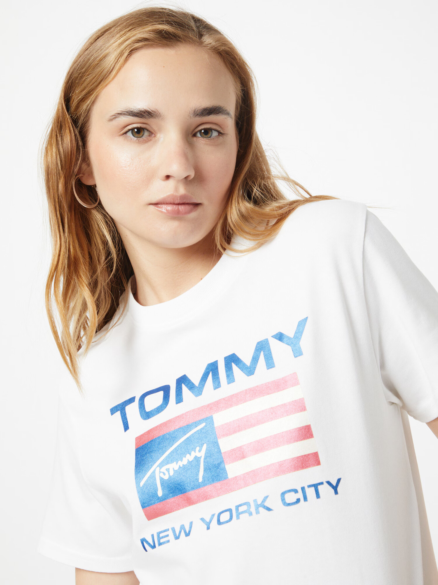 Tommy Jeans Tričko modrá / červená / biela - Pepit.sk