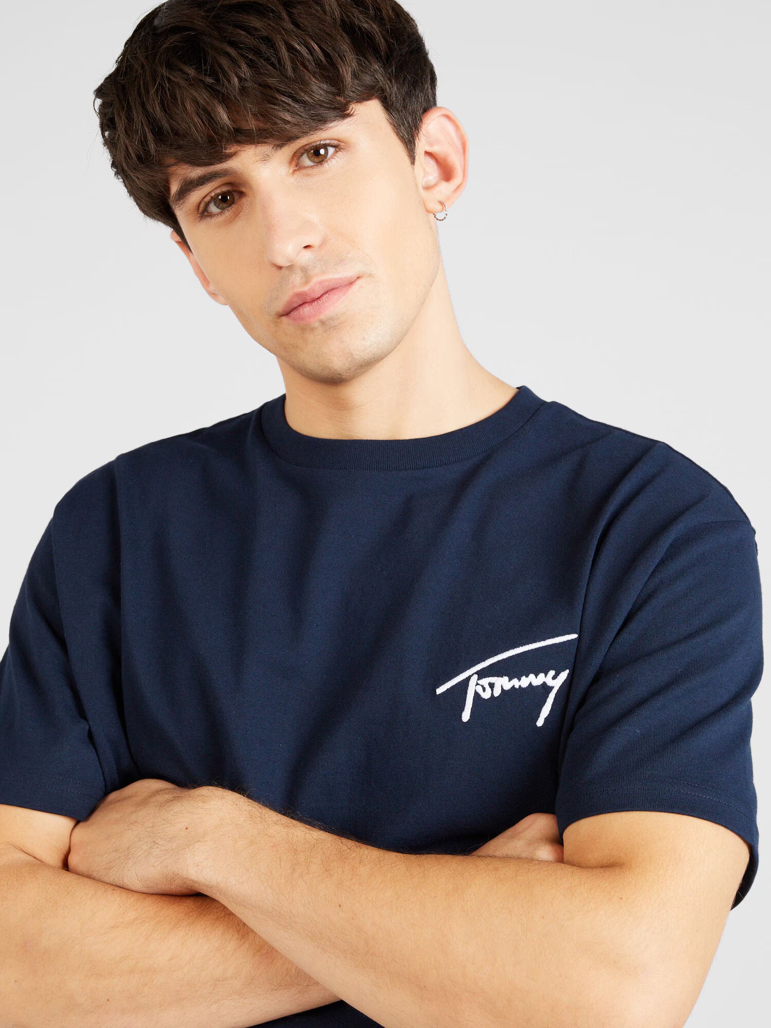 Tommy Jeans Tričko námornícka modrá / biela - Pepit.sk