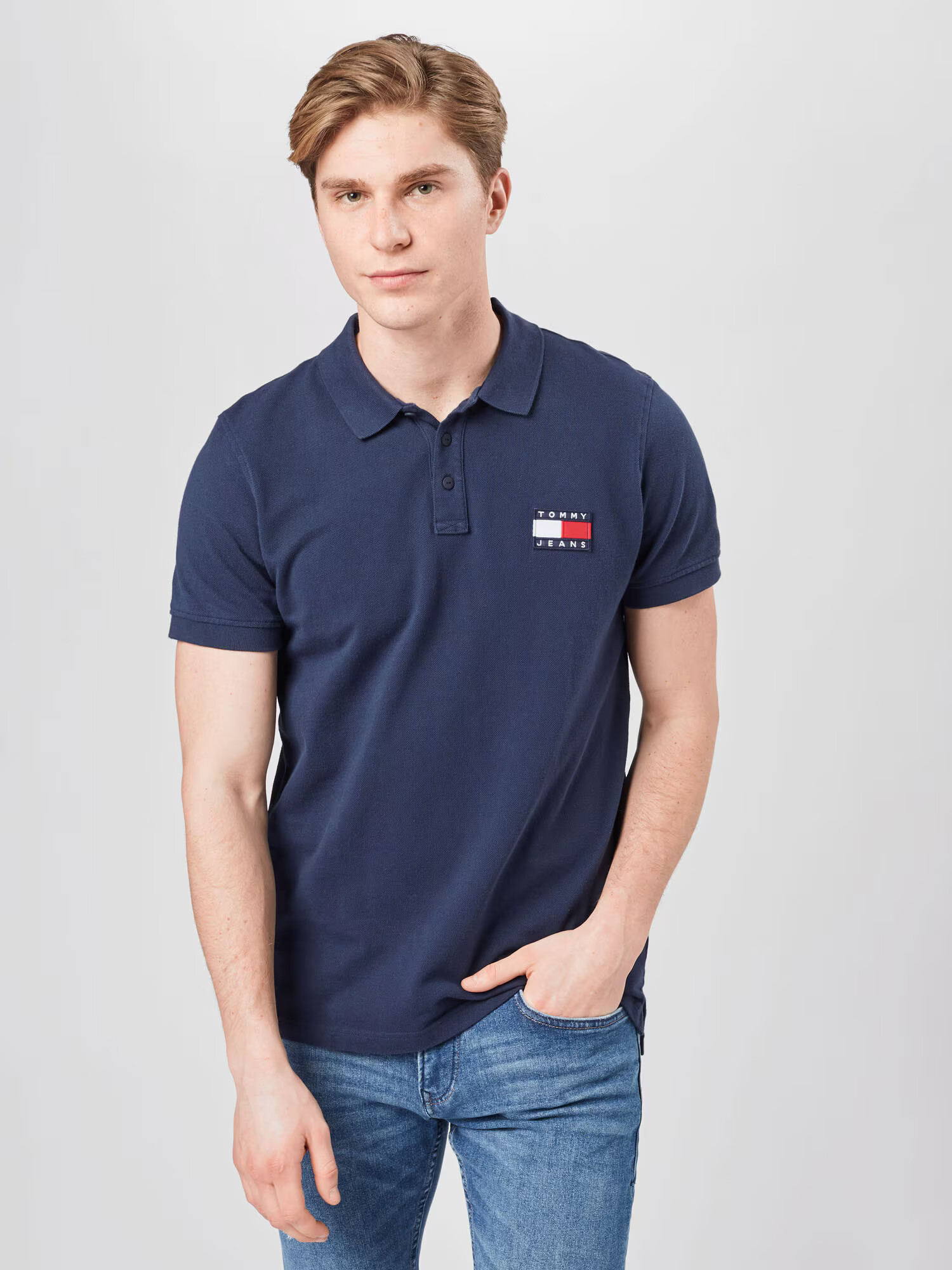 Tommy Jeans Tričko námornícka modrá / červená / biela - Pepit.sk