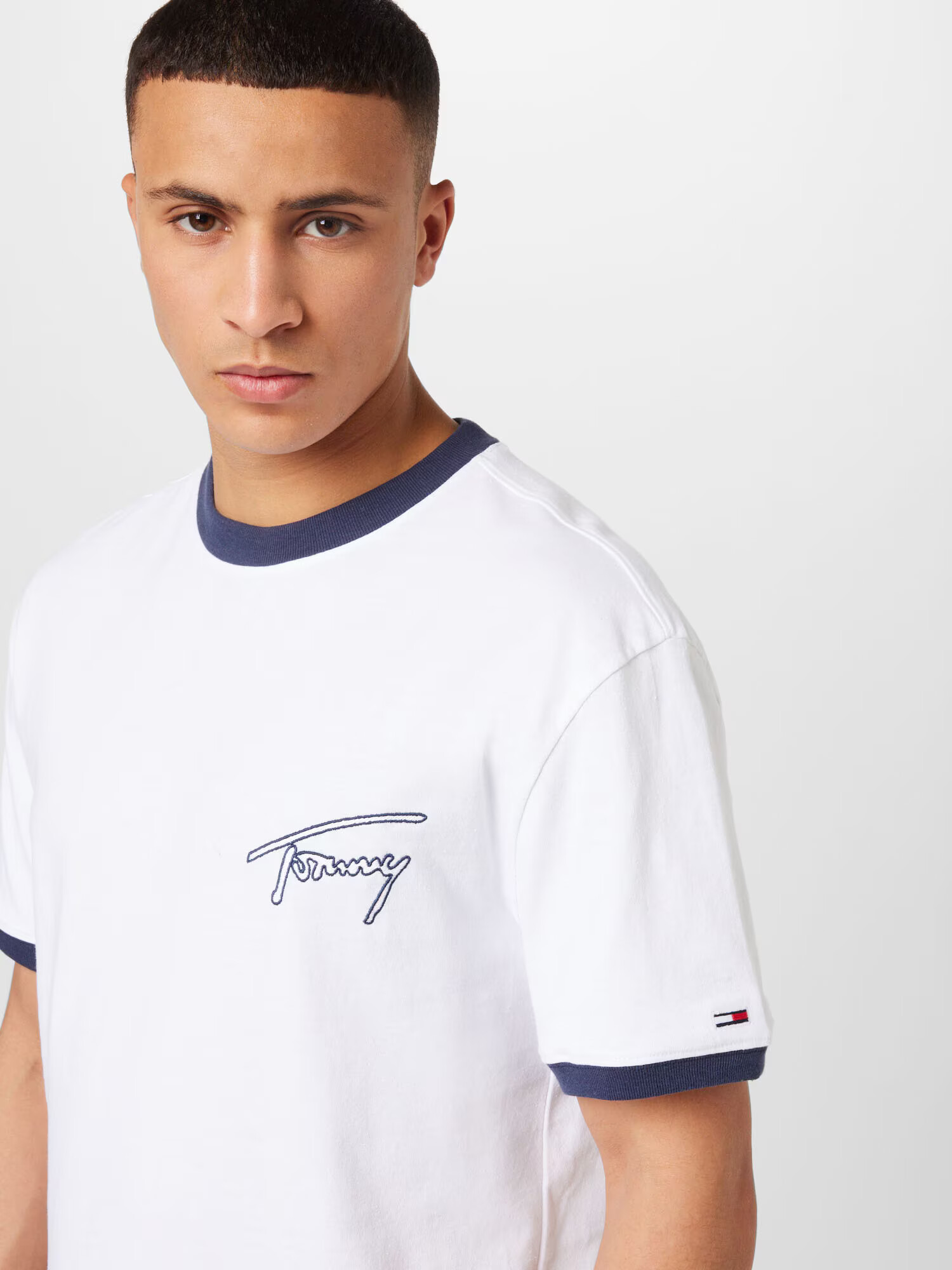 Tommy Jeans Tričko námornícka modrá / červená / biela - Pepit.sk