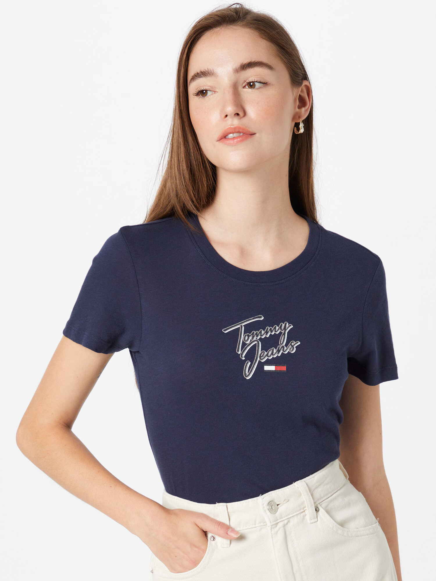 Tommy Jeans Tričko námornícka modrá / červená / biela - Pepit.sk