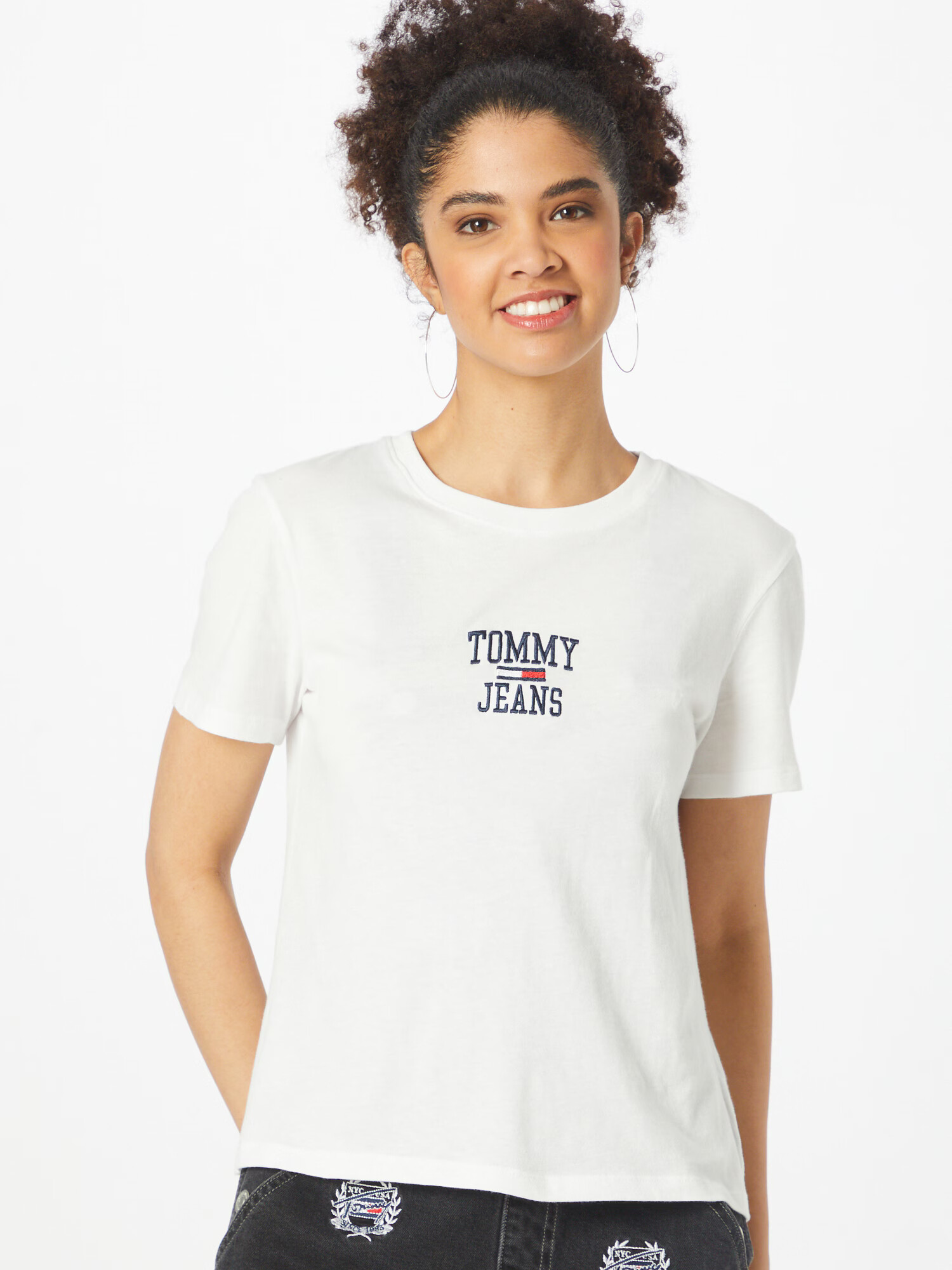 Tommy Jeans Tričko námornícka modrá / červená / biela - Pepit.sk