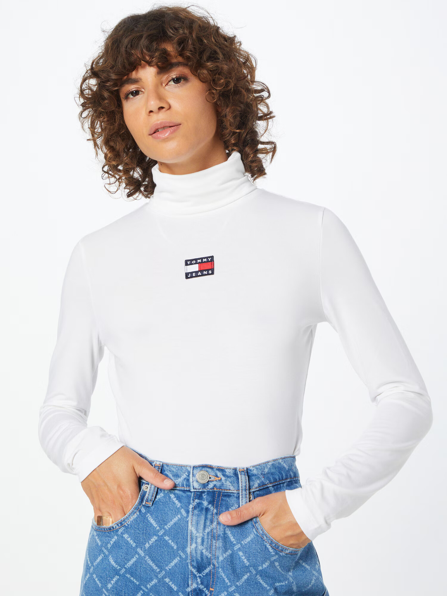 Tommy Jeans Tričko námornícka modrá / červená / biela - Pepit.sk