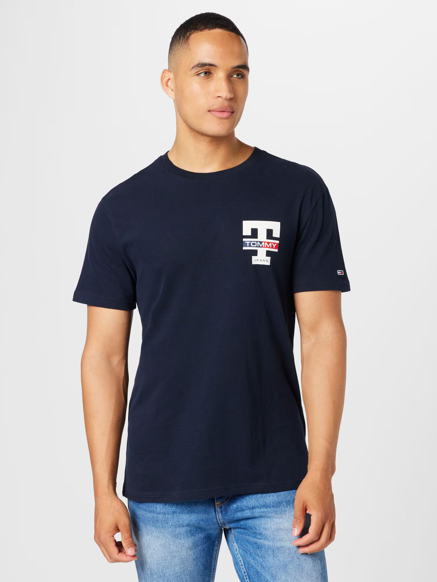 Tommy Jeans Tričko námornícka modrá / červená / biela - Pepit.sk