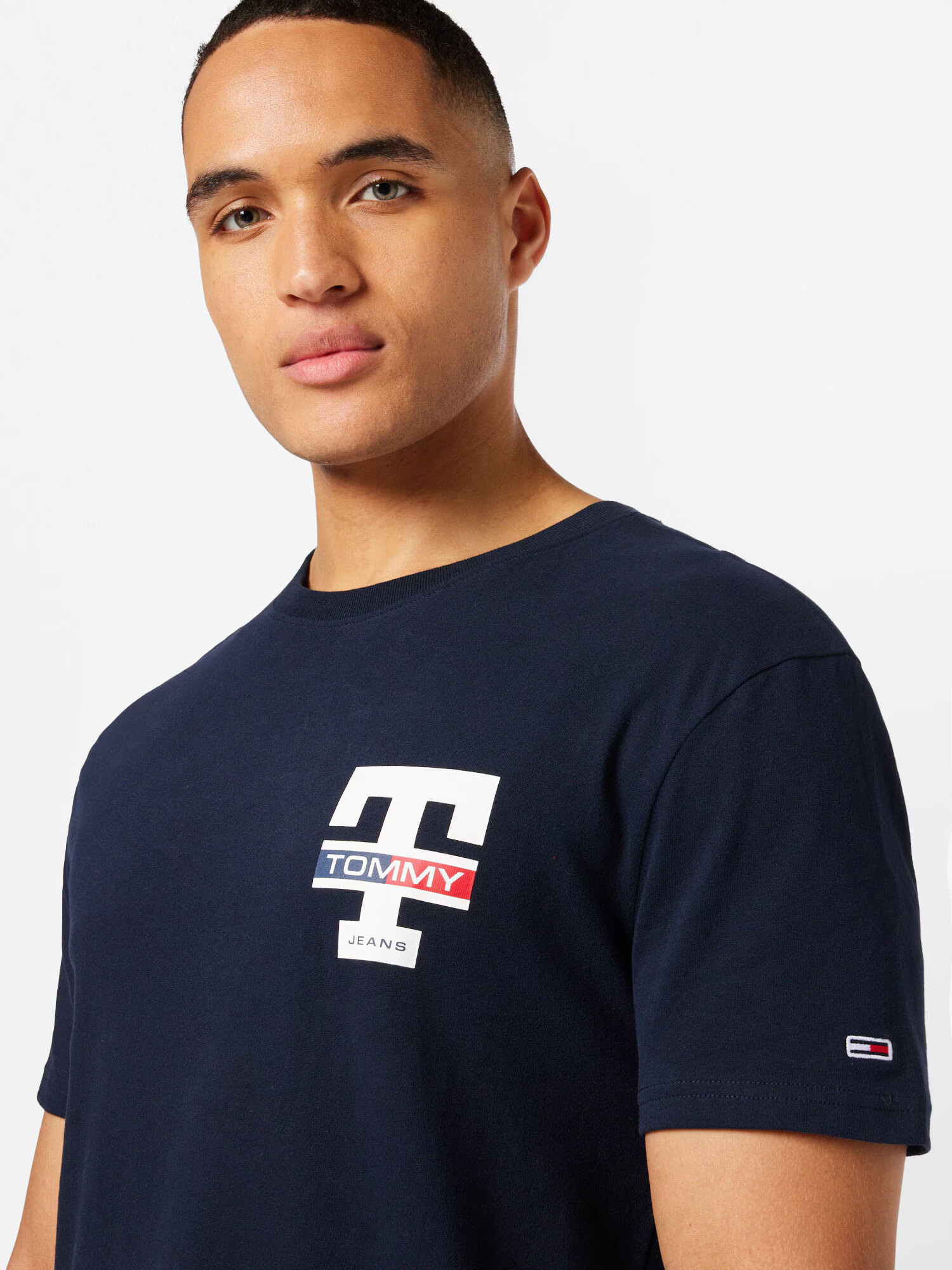 Tommy Jeans Tričko námornícka modrá / červená / biela - Pepit.sk