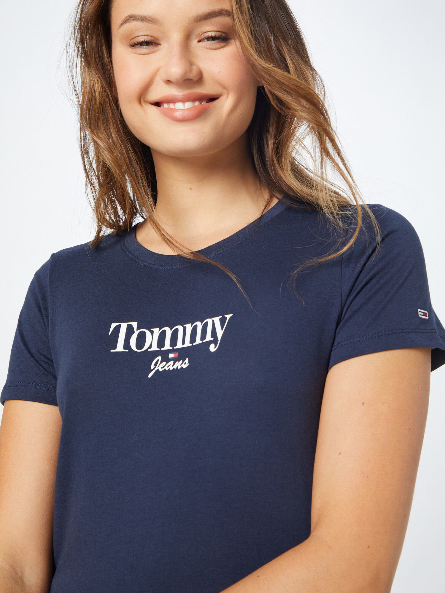 Tommy Jeans Tričko námornícka modrá / červená / biela - Pepit.sk