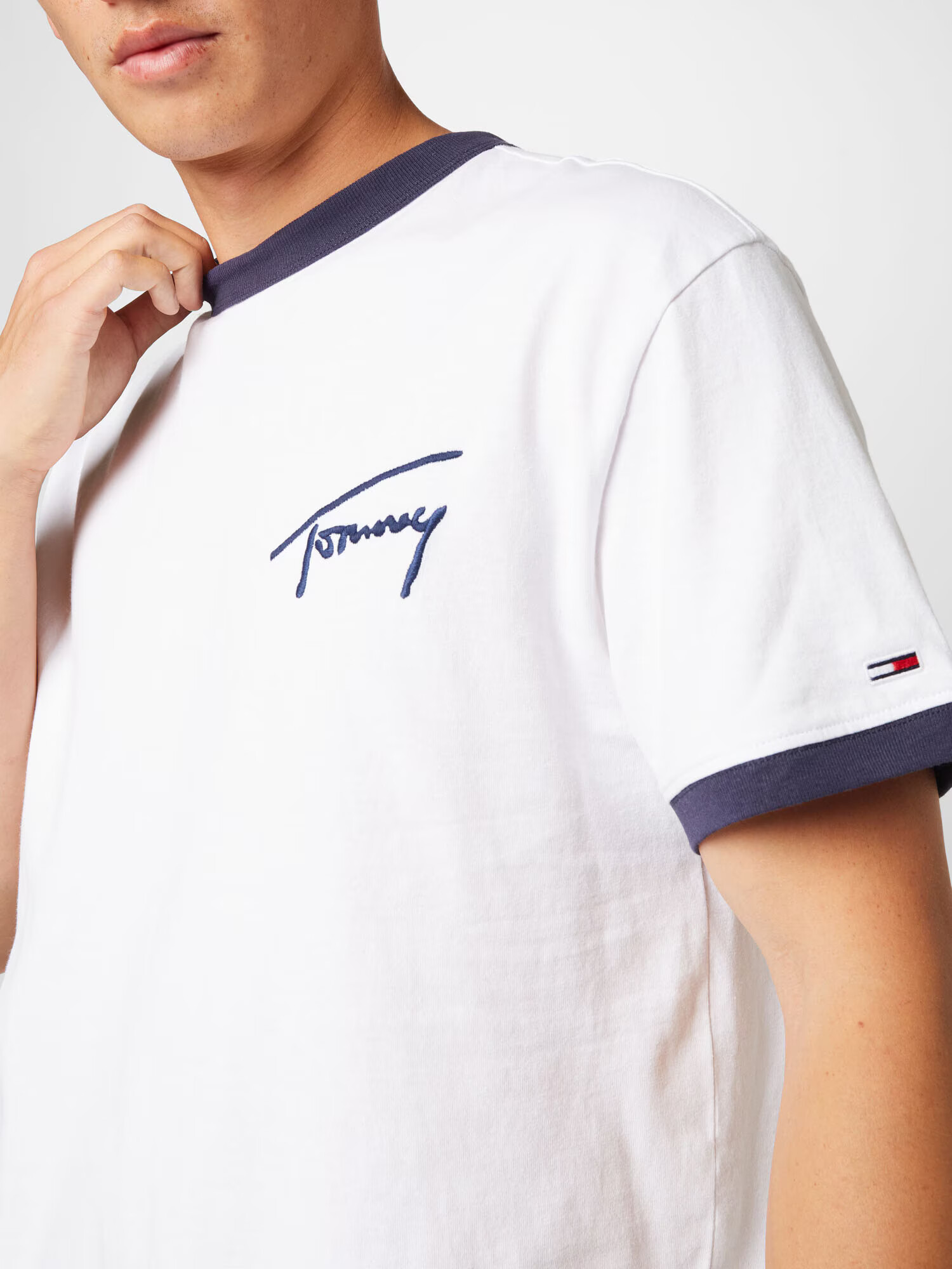 Tommy Jeans Tričko námornícka modrá / červená / biela - Pepit.sk