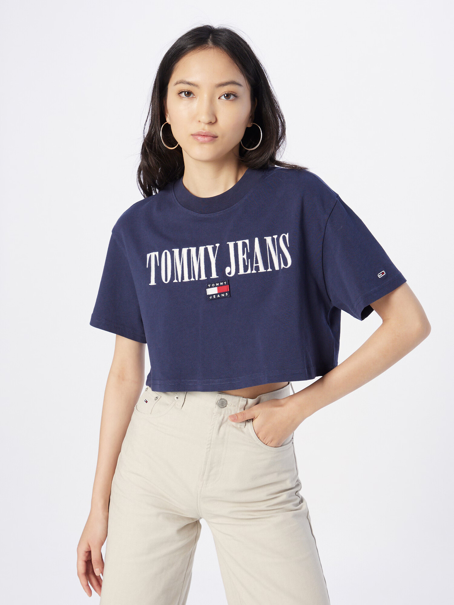 Tommy Jeans Tričko námornícka modrá / červená / biela - Pepit.sk