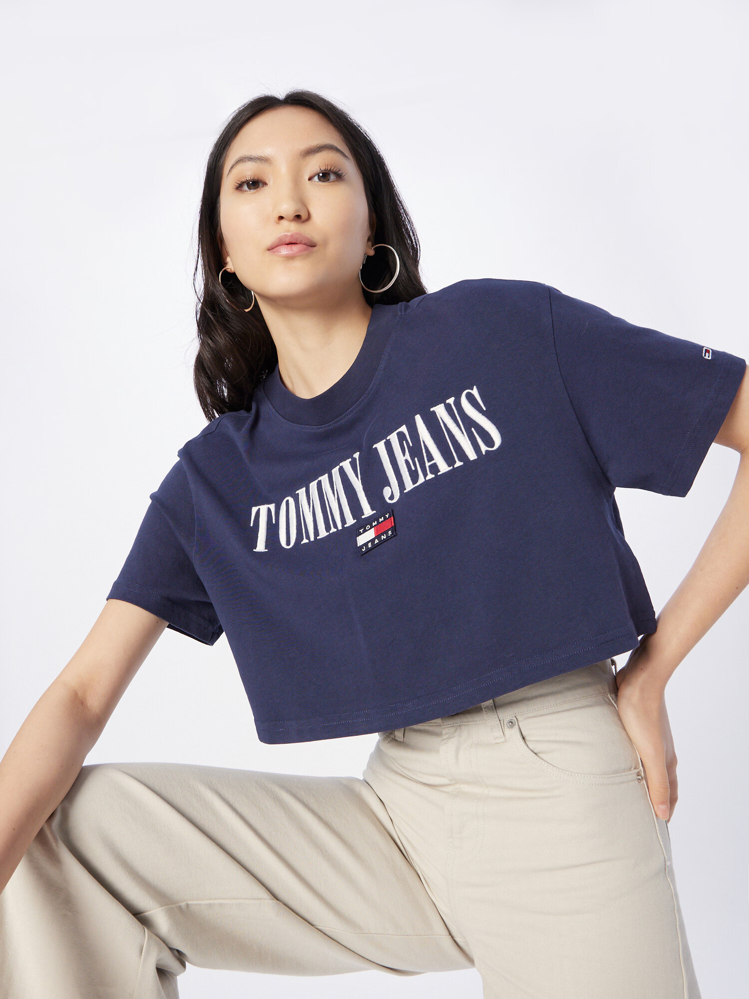 Tommy Jeans Tričko námornícka modrá / červená / biela - Pepit.sk