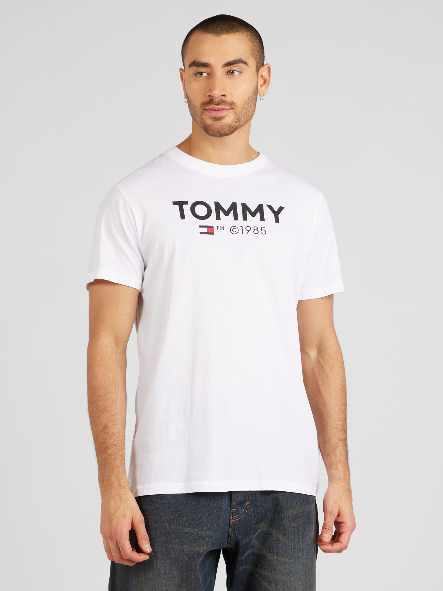 Tommy Jeans Tričko námornícka modrá / červená / čierna / biela - Pepit.sk