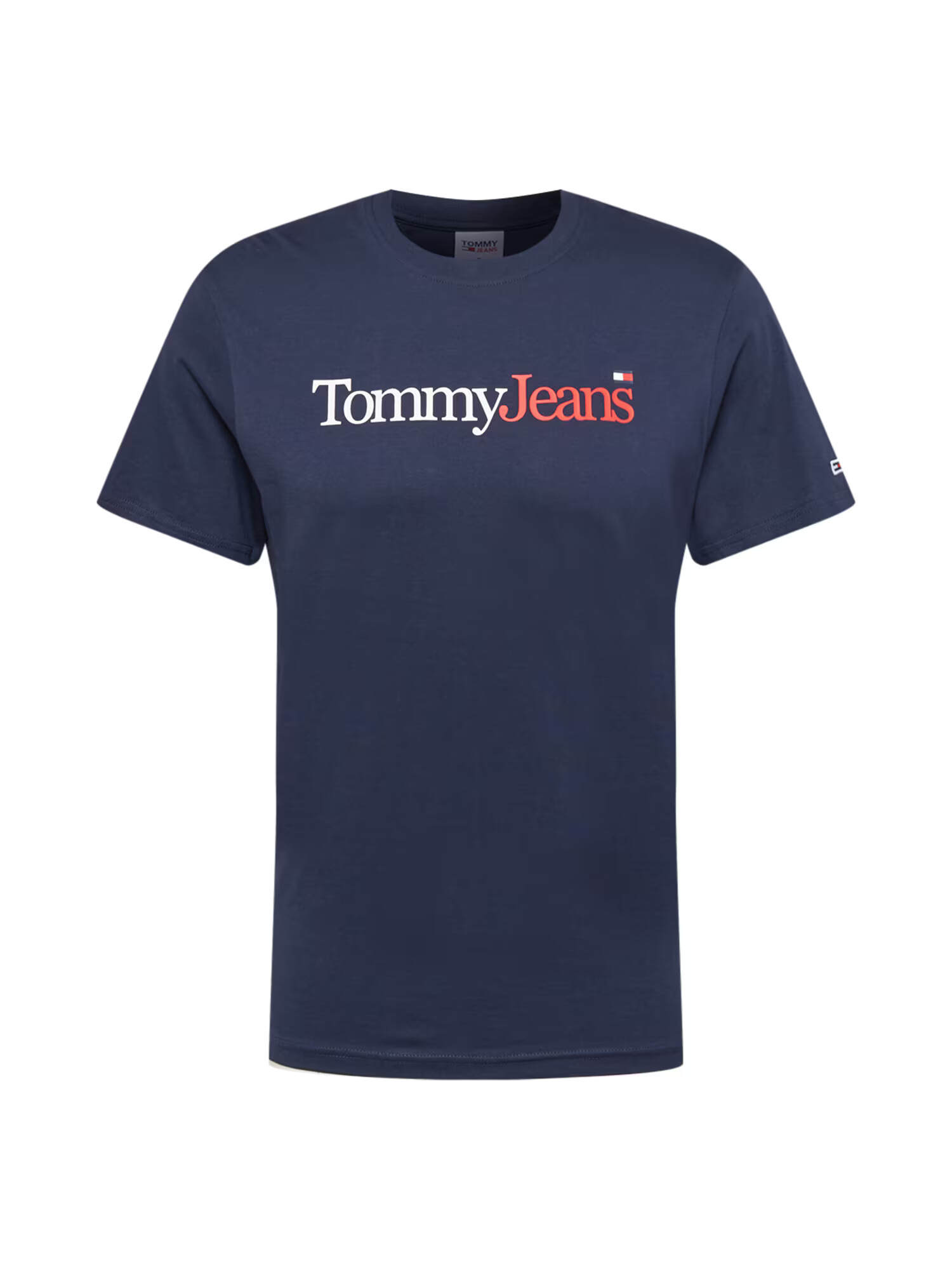 Tommy Jeans Tričko námornícka modrá / grenadínová / biela - Pepit.sk