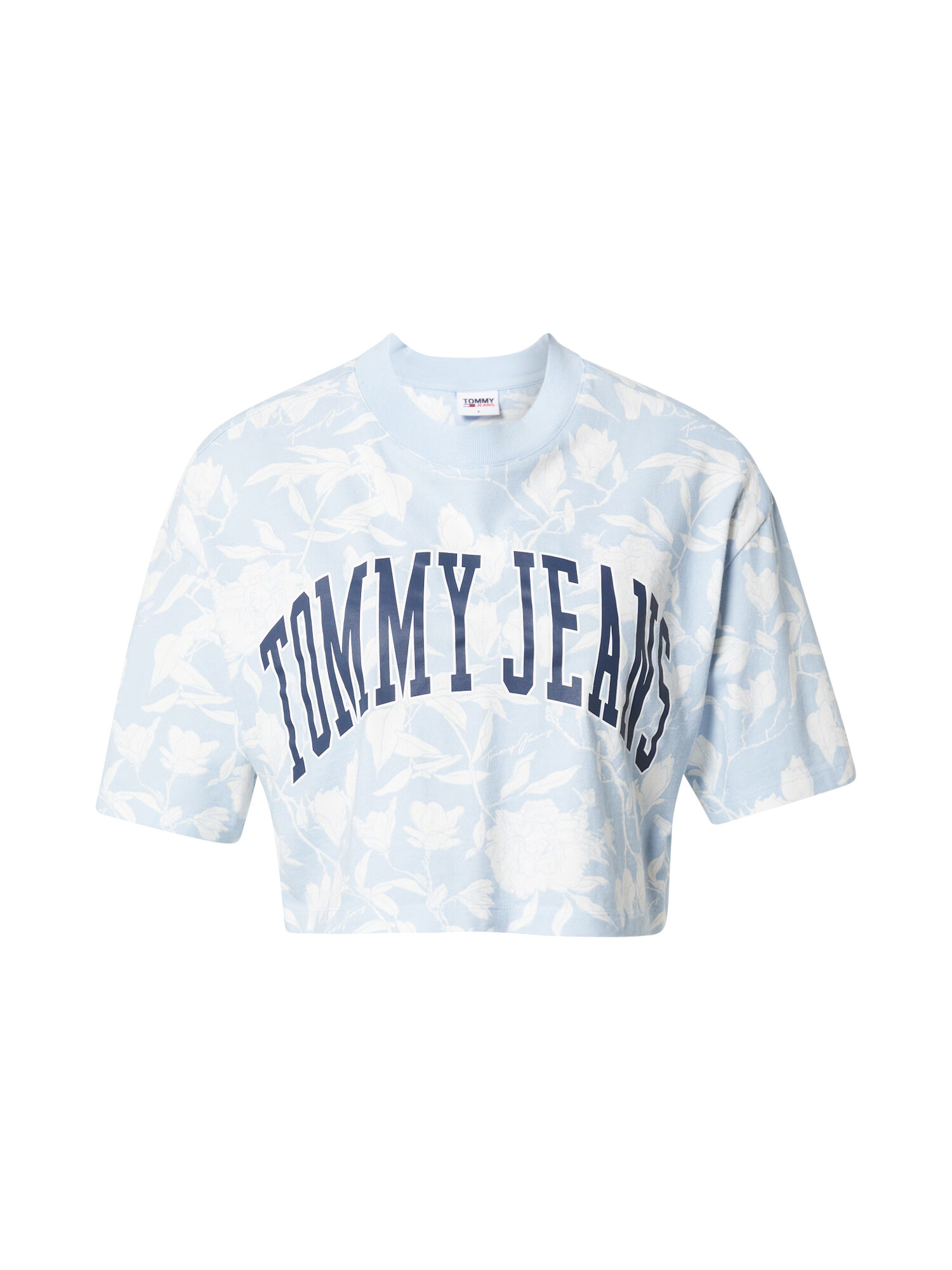 Tommy Jeans Tričko námornícka modrá / svetlomodrá / biela - Pepit.sk