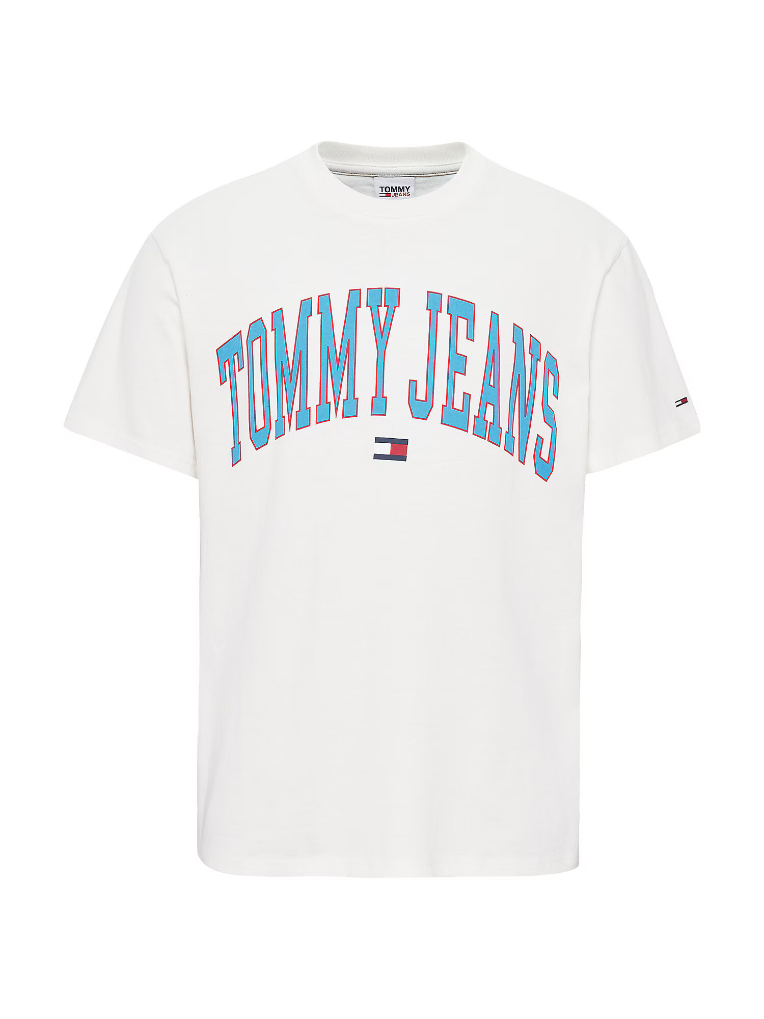 Tommy Jeans Tričko námornícka modrá / svetlomodrá / červená / biela - Pepit.sk