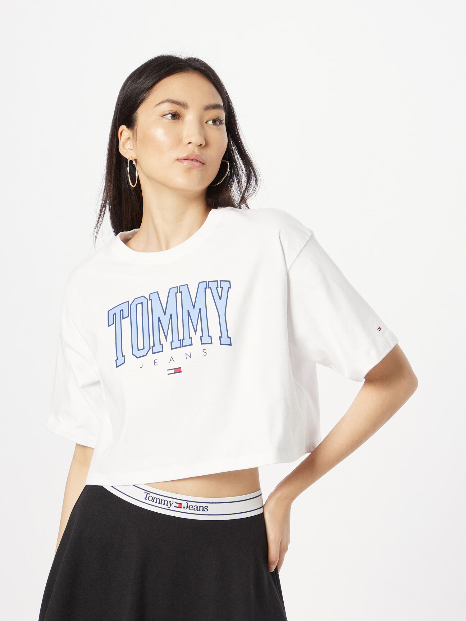 Tommy Jeans Tričko námornícka modrá / svetlomodrá / červená / biela - Pepit.sk