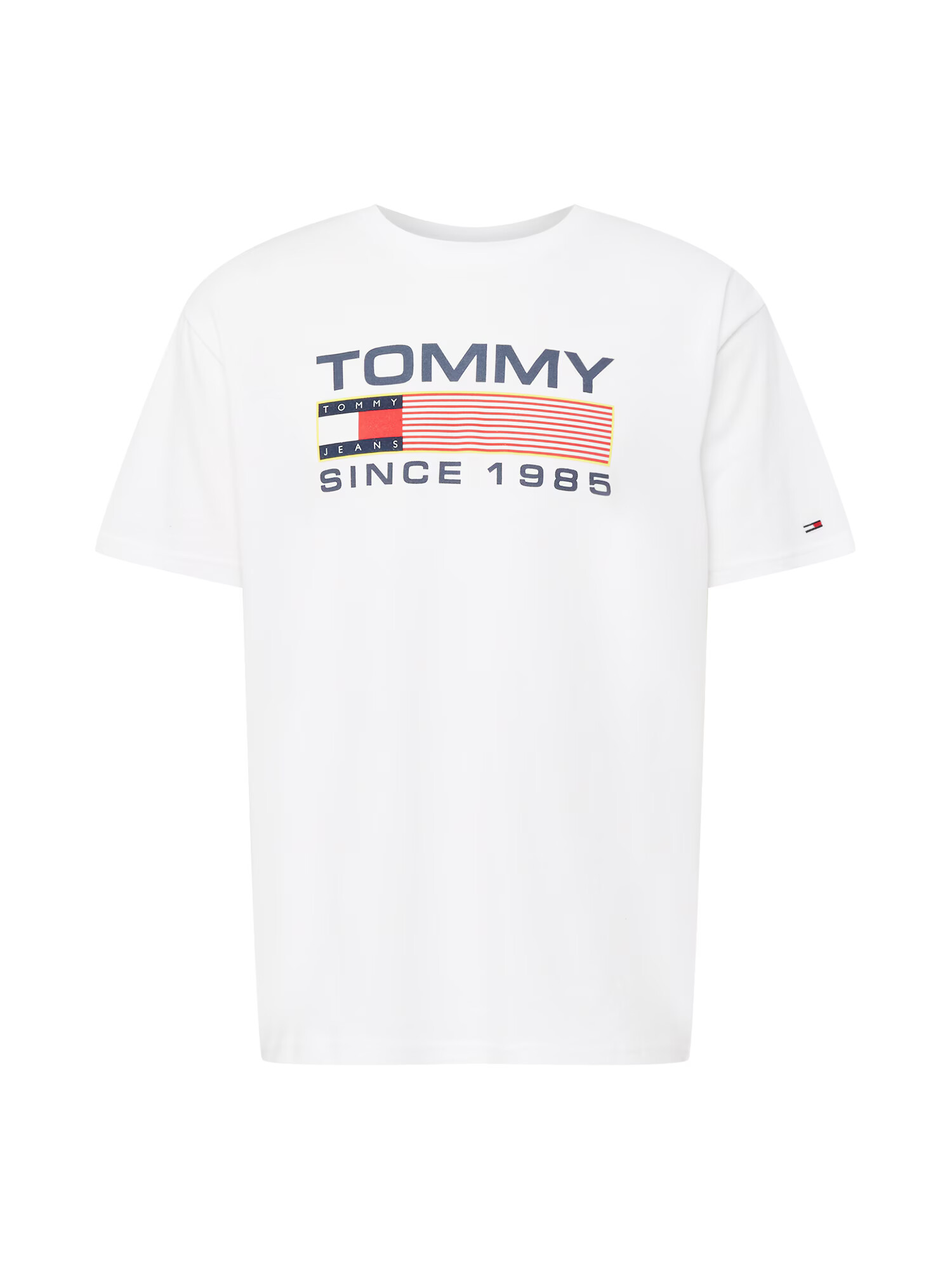 Tommy Jeans Tričko námornícka modrá / svetložltá / svetločervená / biela - Pepit.sk