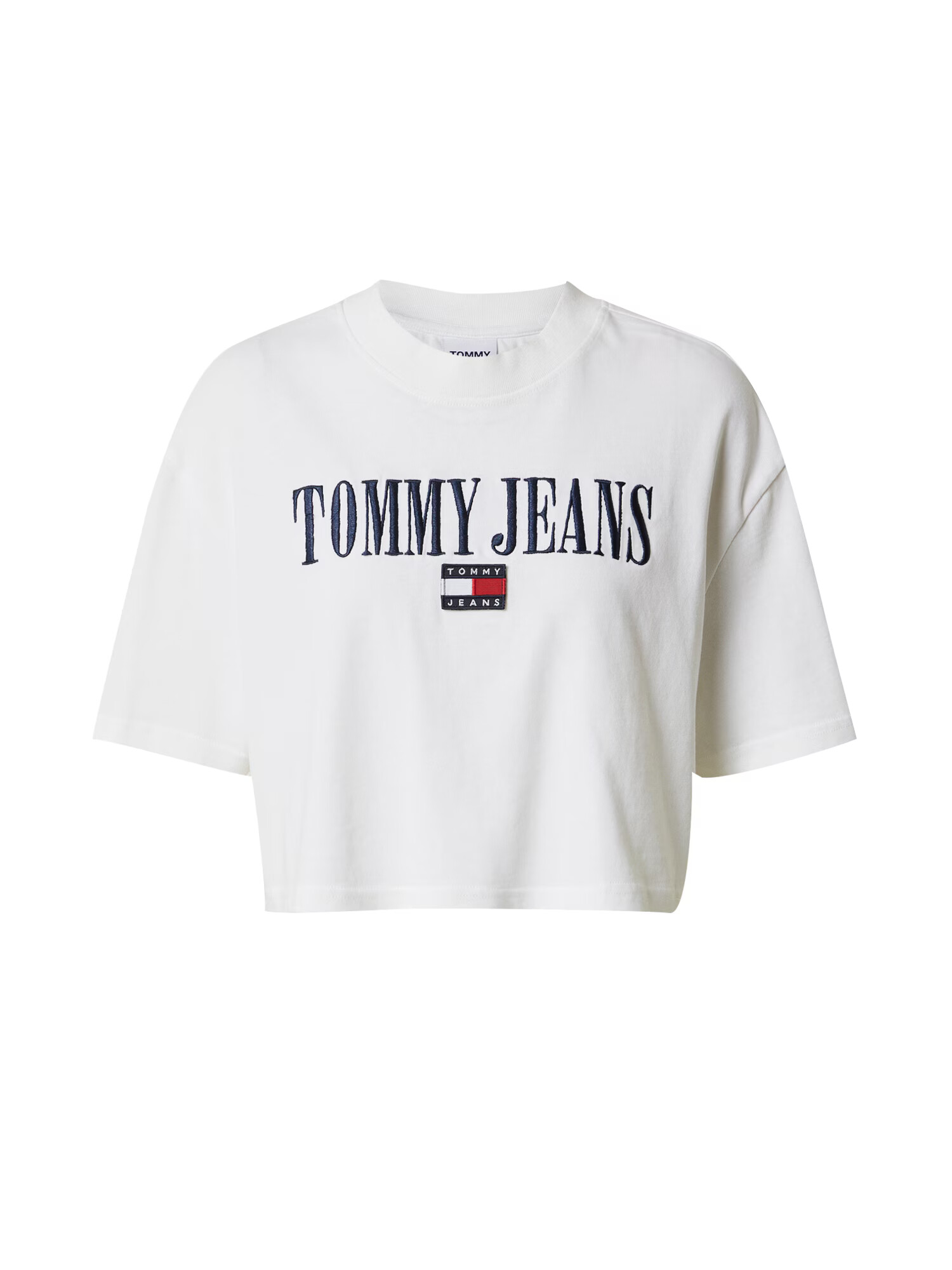 Tommy Jeans Tričko námornícka modrá / tmavočervená / biela - Pepit.sk