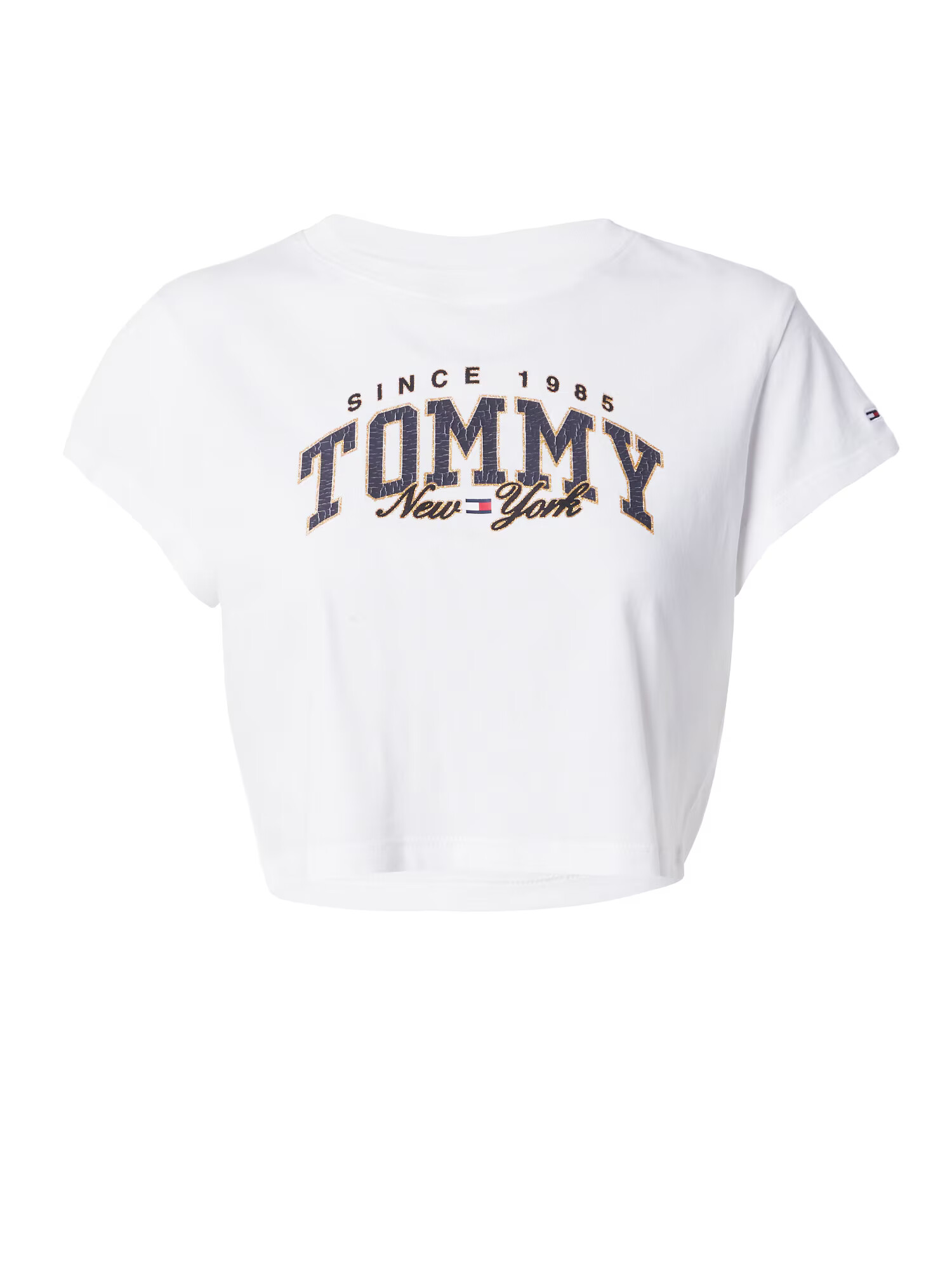 Tommy Jeans Tričko námornícka modrá / žltá / červená / biela - Pepit.sk