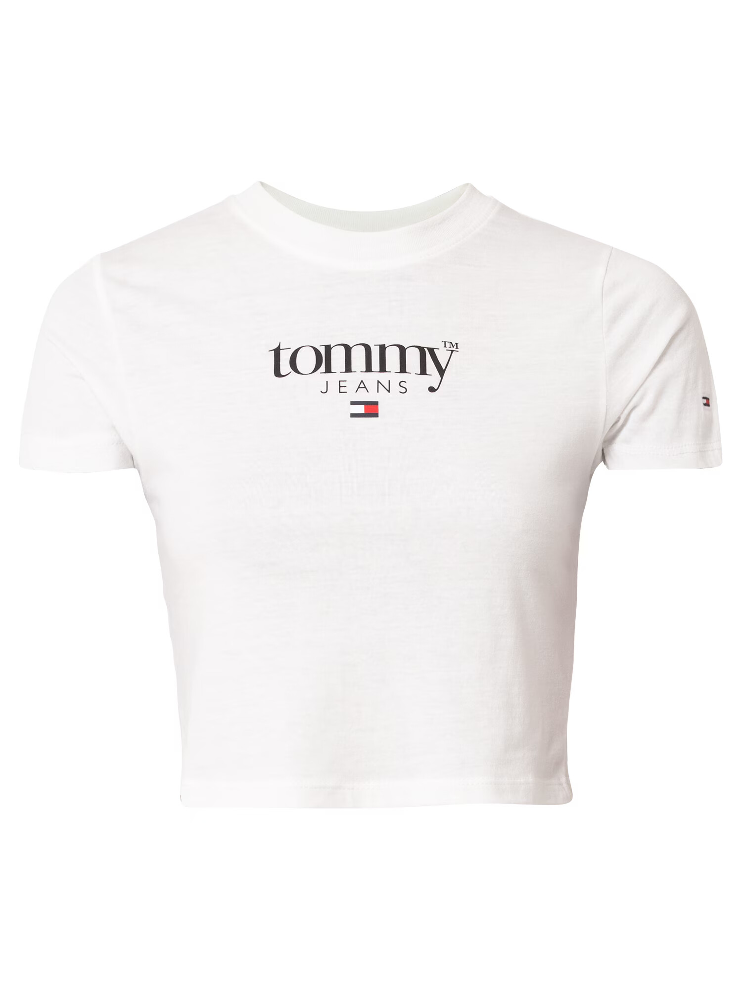 Tommy Jeans Tričko nebielená / červená / čierna - Pepit.sk