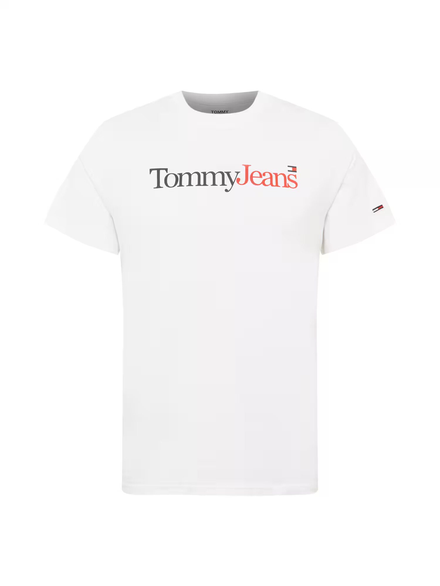 Tommy Jeans Tričko oranžová / čierna / biela - Pepit.sk