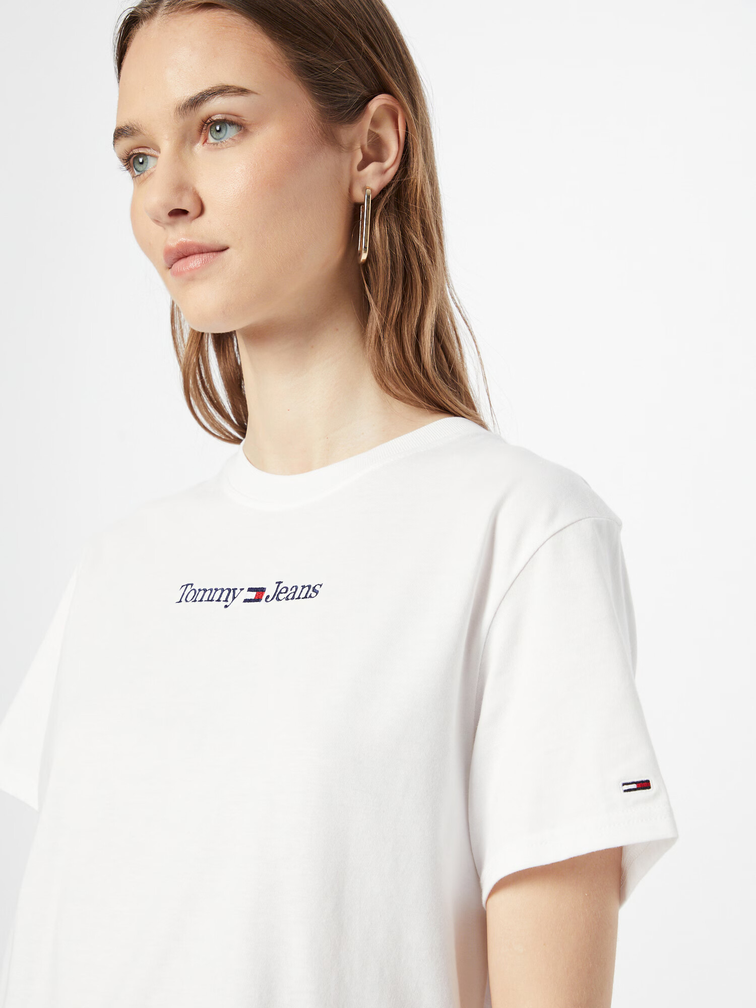 Tommy Jeans Tričko tmavomodrá / červená / biela - Pepit.sk