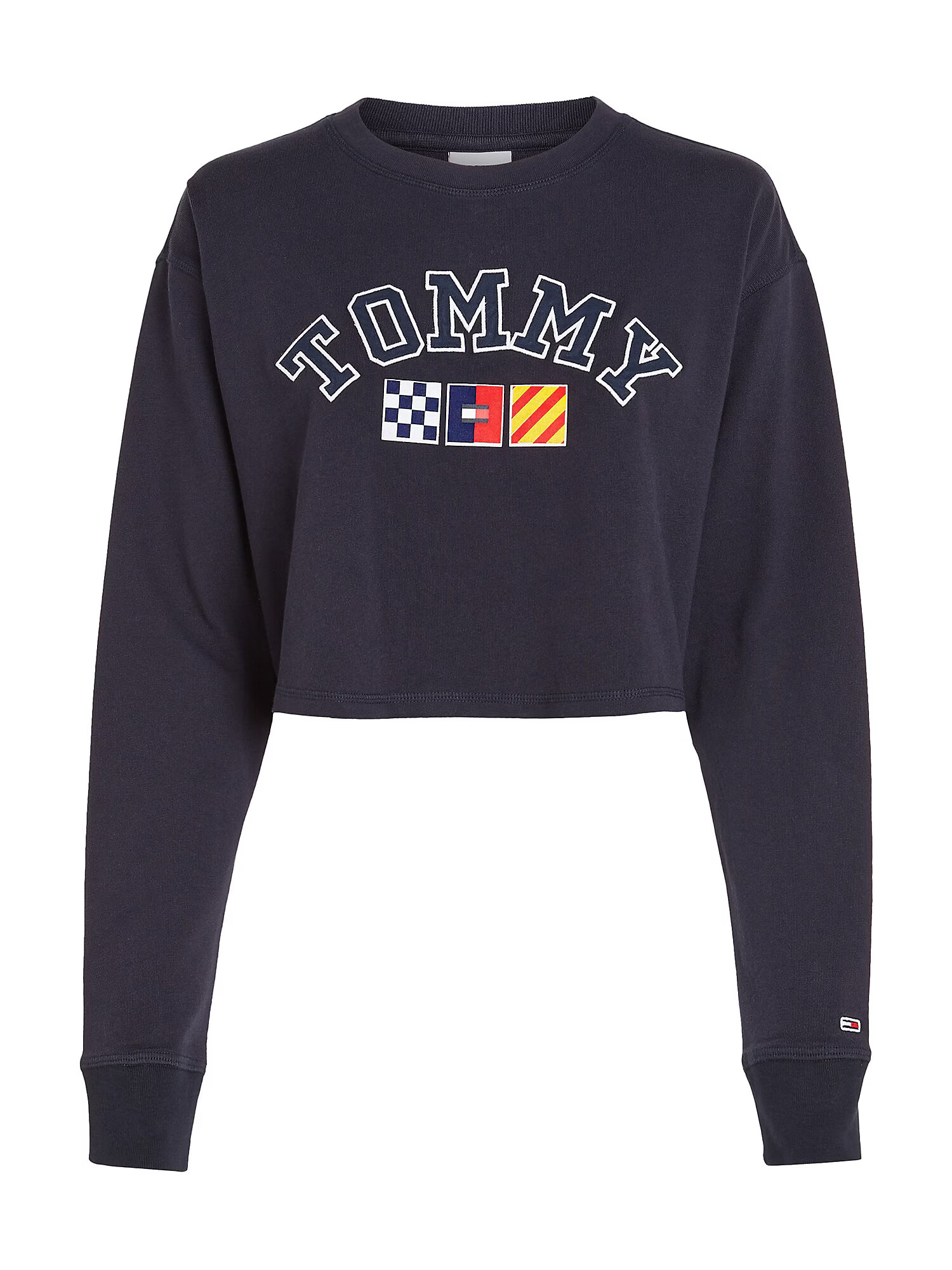 Tommy Jeans Tričko tmavomodrá / žltá / červená / biela - Pepit.sk