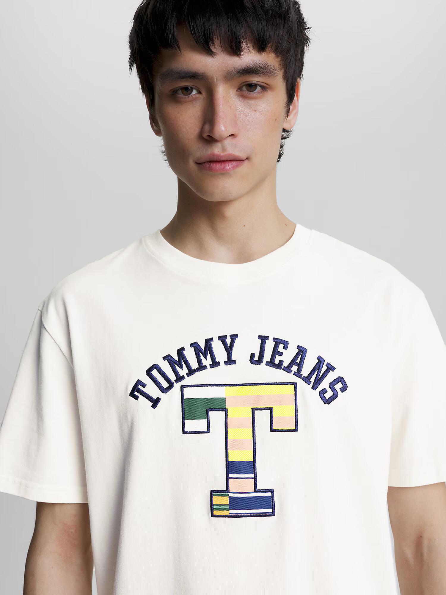 Tommy Jeans Tričko zmiešané farby / biela - Pepit.sk