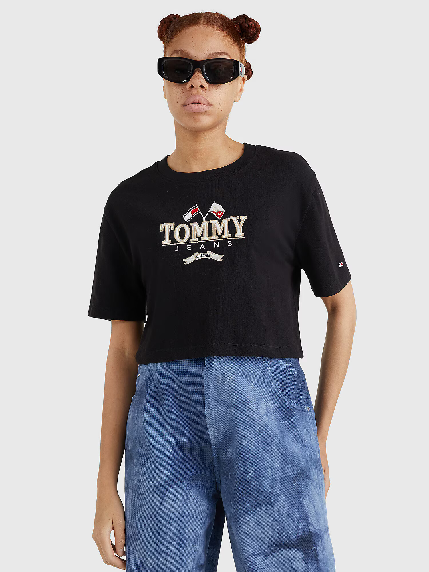 Tommy Jeans Tričko zmiešané farby / čierna - Pepit.sk