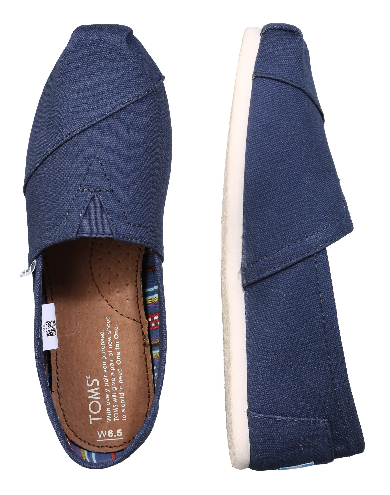 TOMS Espadrilky 'Alpargata Core' námornícka modrá - Pepit.sk