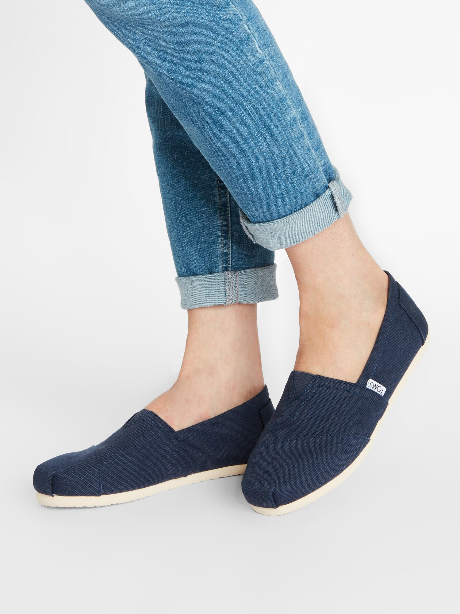 TOMS Espadrilky 'Alpargata Core' námornícka modrá - Pepit.sk