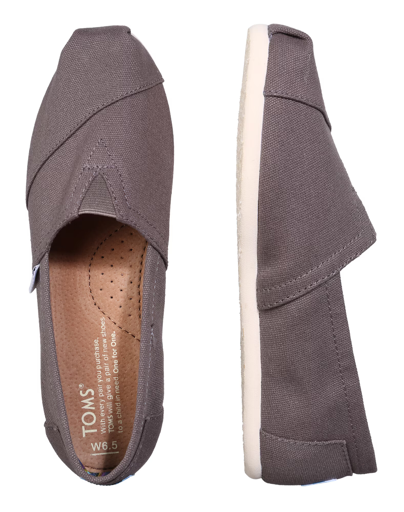 TOMS Espadrilky 'Alpargata Core' tmavošedá - Pepit.sk