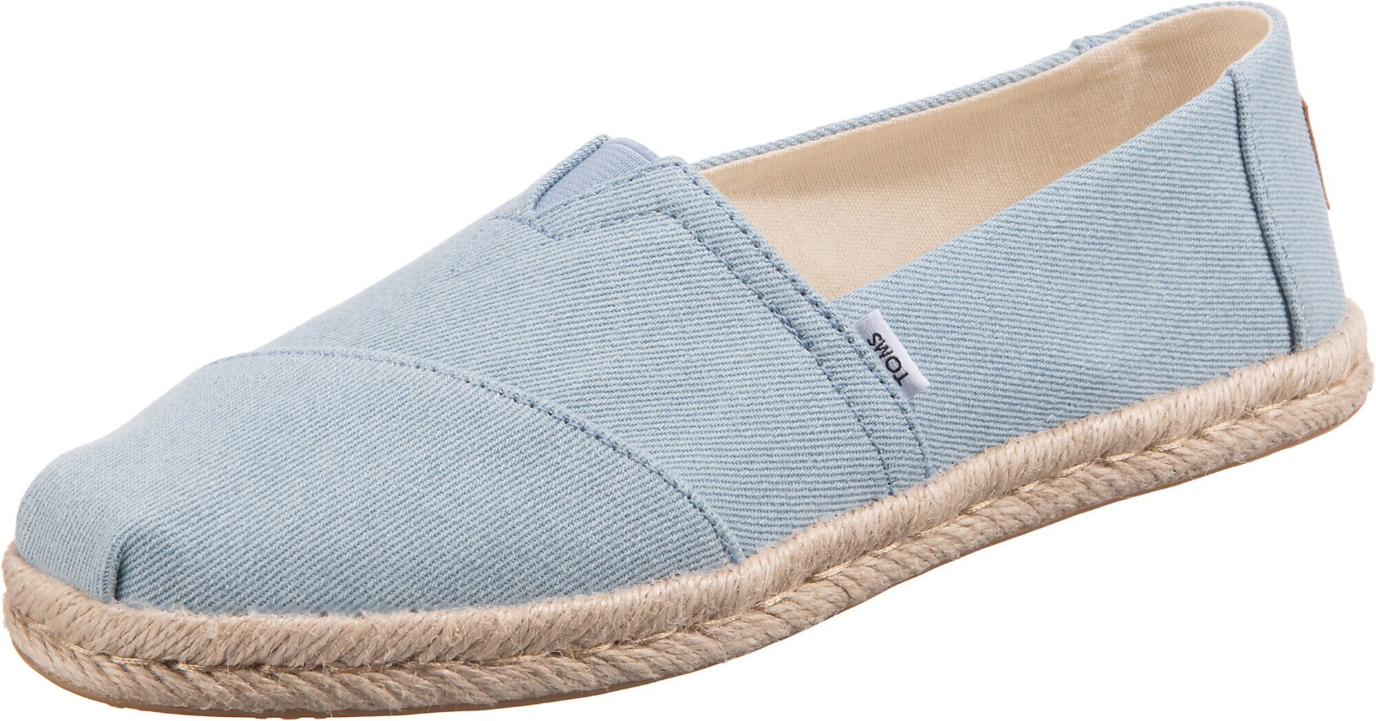 TOMS Espadrilky svetlomodrá - Pepit.sk