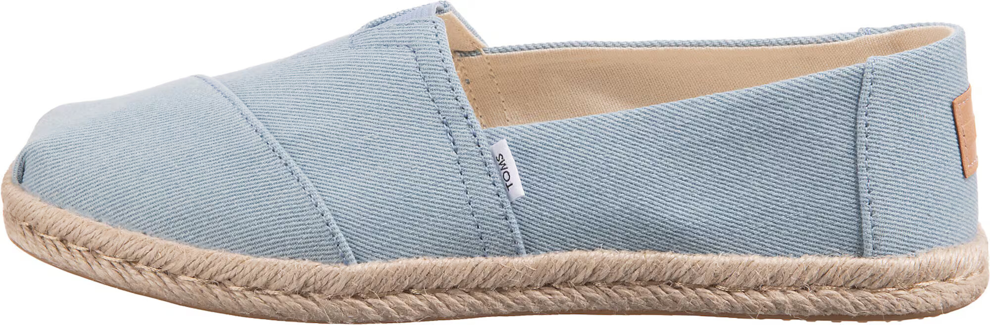 TOMS Espadrilky svetlomodrá - Pepit.sk