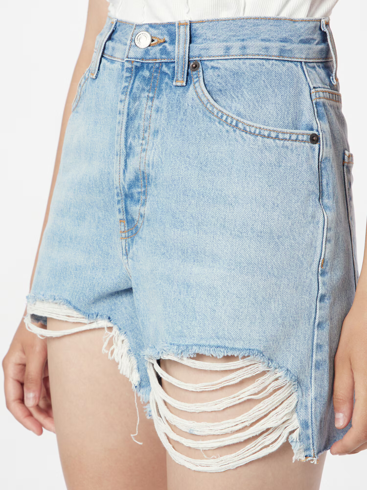 TOPSHOP Džínsy modrá denim - Pepit.sk