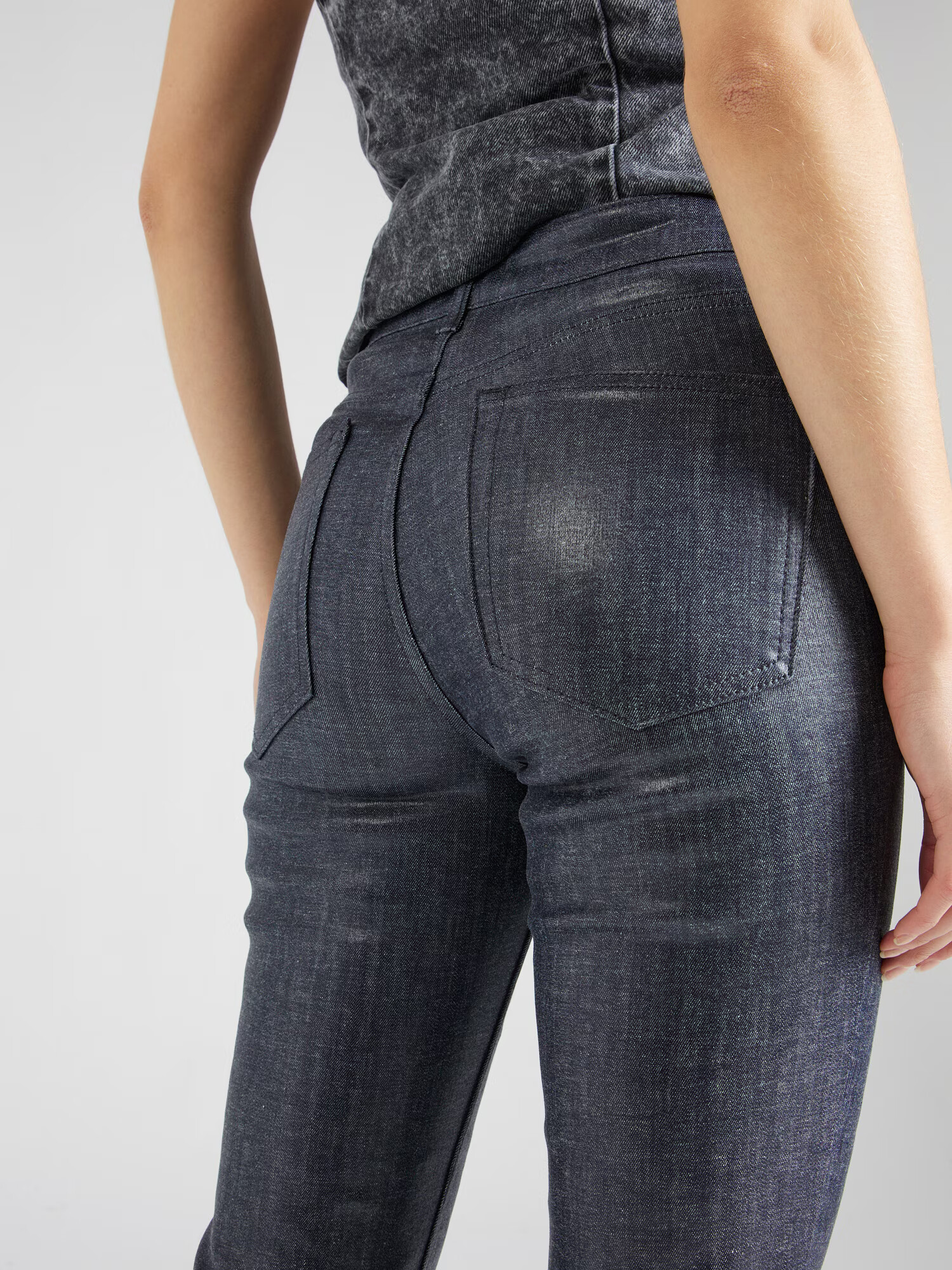 TOPSHOP Džínsy modrá denim - Pepit.sk