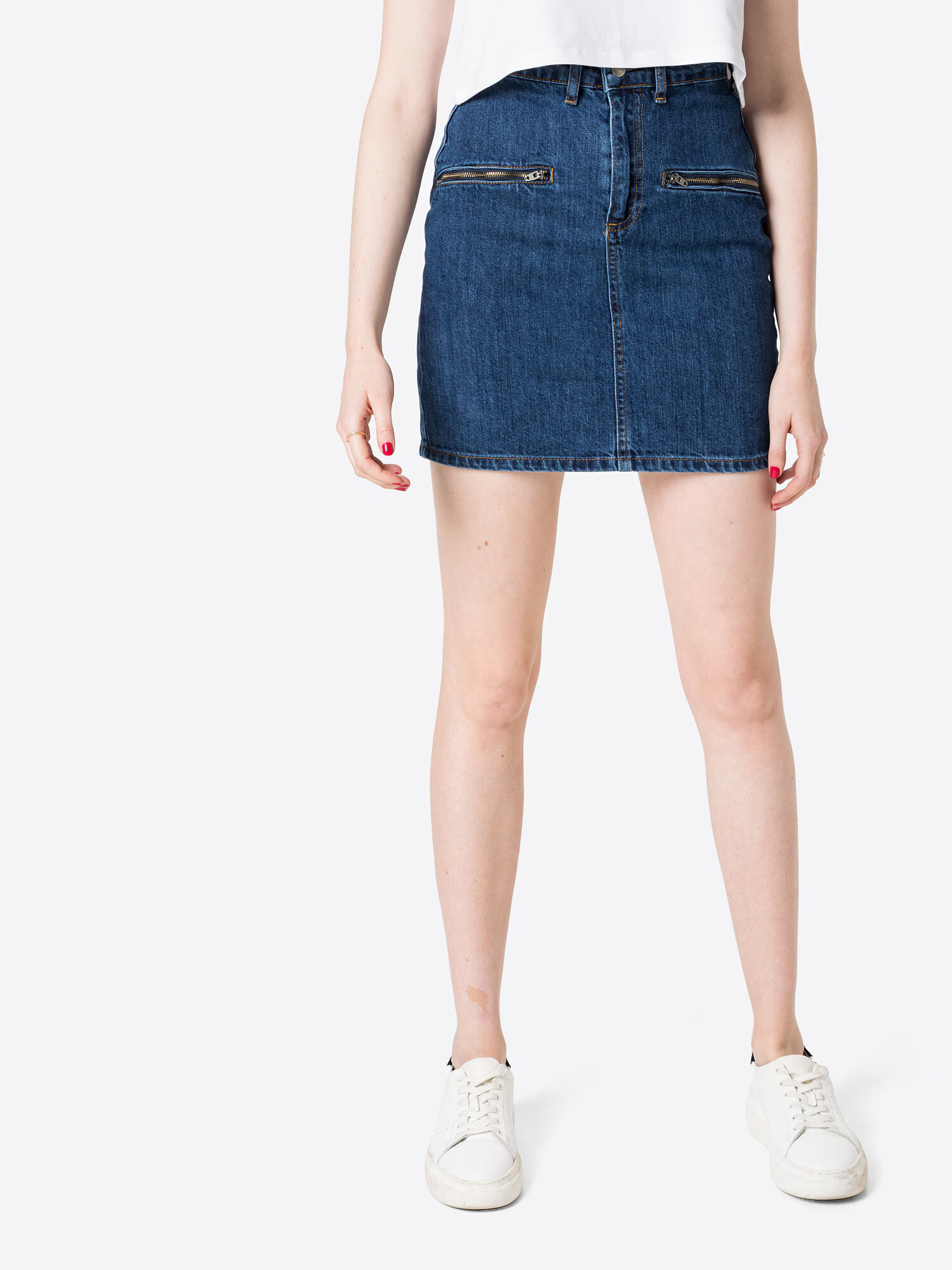 Trendyol Sukňa modrá denim - Pepit.sk