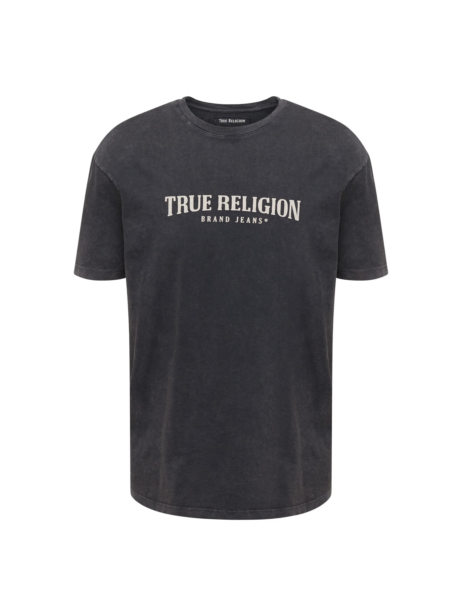 True Religion Tričko čierny denim / biela - Pepit.sk