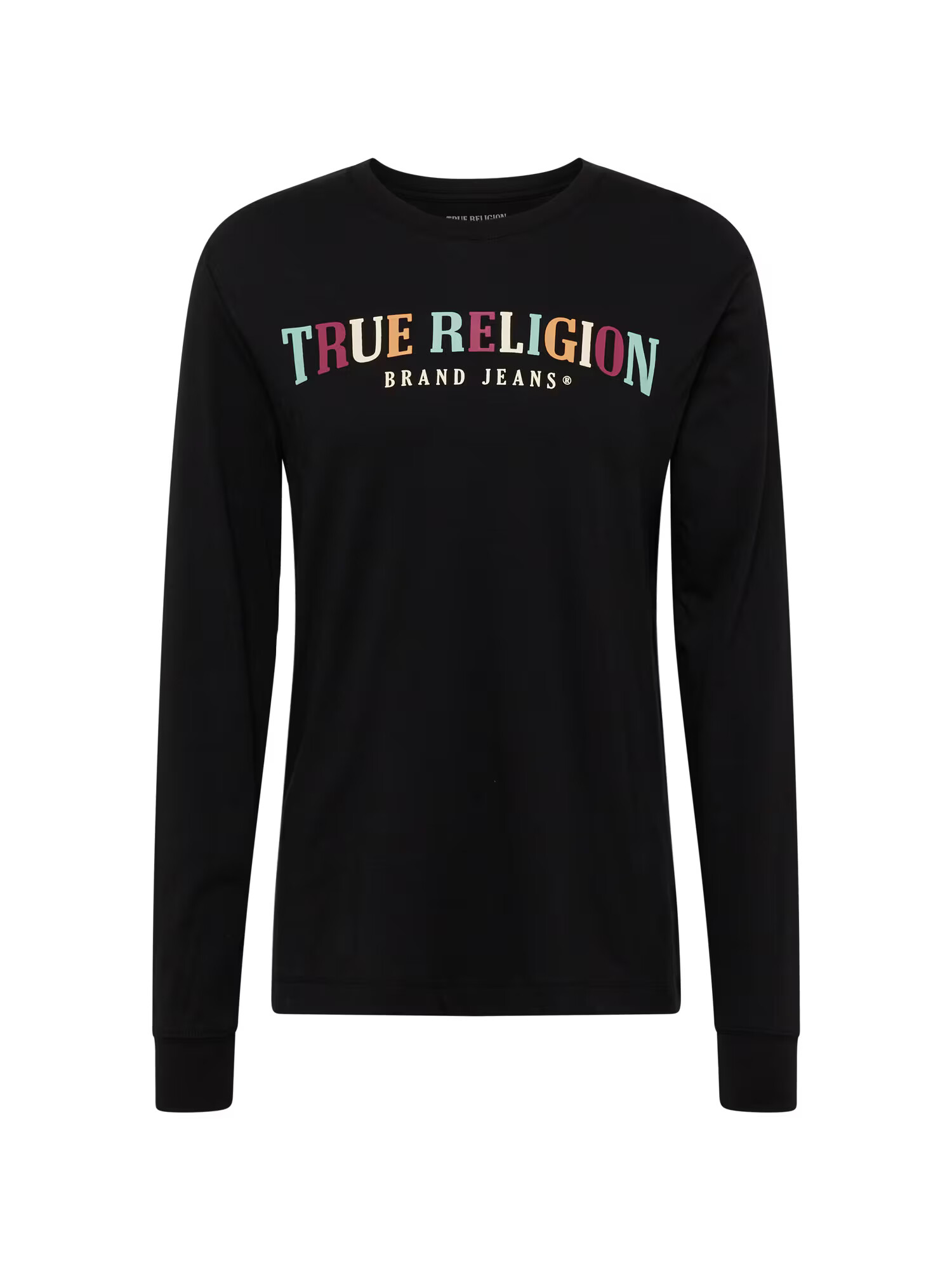 True Religion Tričko mätová / svetlooranžová / čierna / biela - Pepit.sk