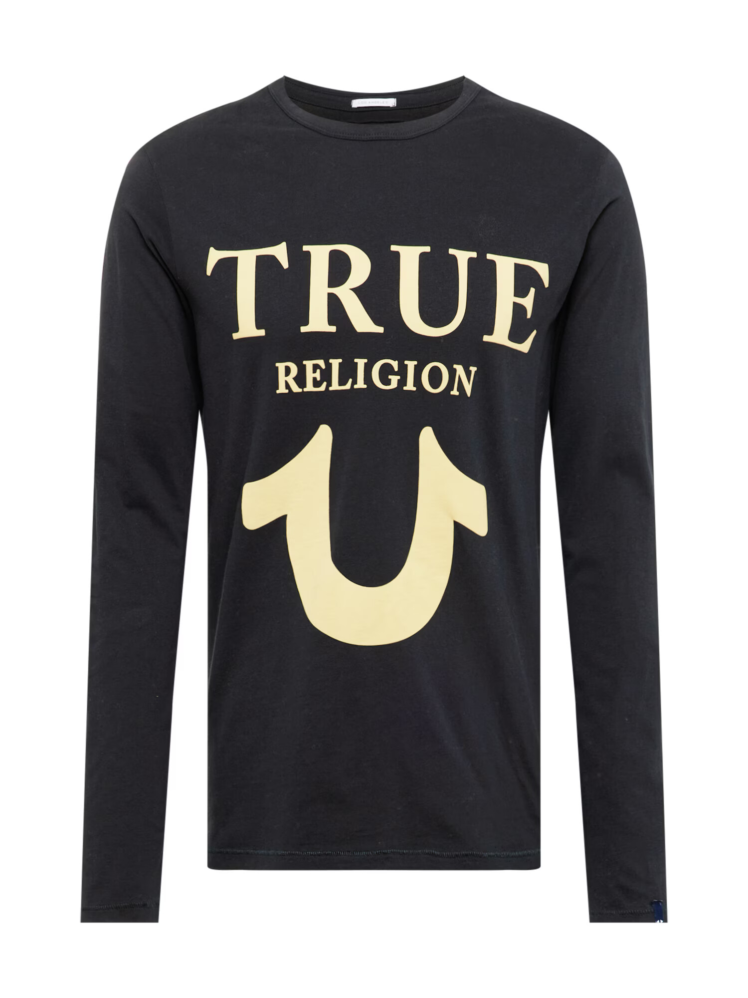 True Religion Tričko pastelovo žltá / čierna - Pepit.sk