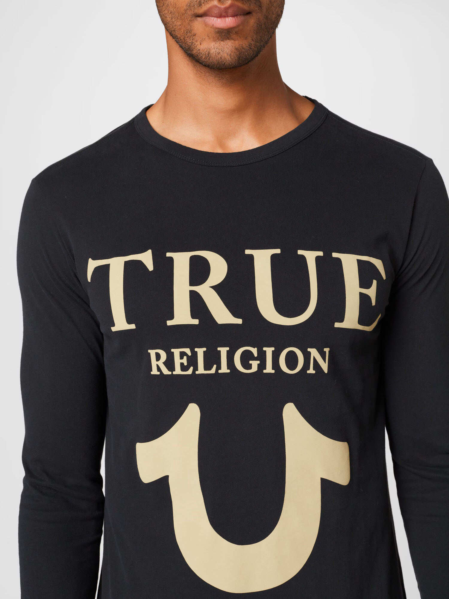 True Religion Tričko pastelovo žltá / čierna - Pepit.sk