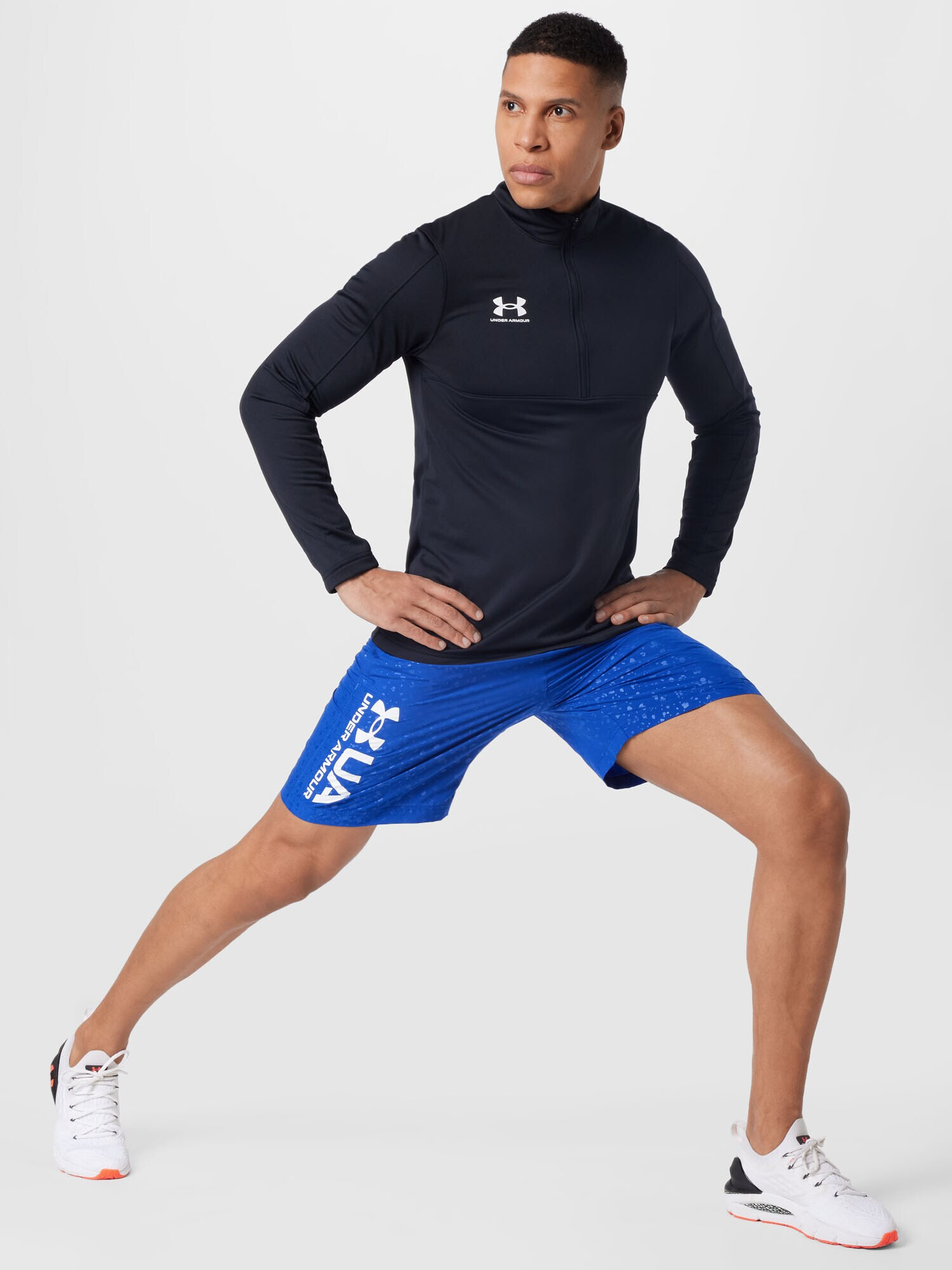 UNDER ARMOUR Funkčné tričko 'Challenger' čierna / biela - Pepit.sk