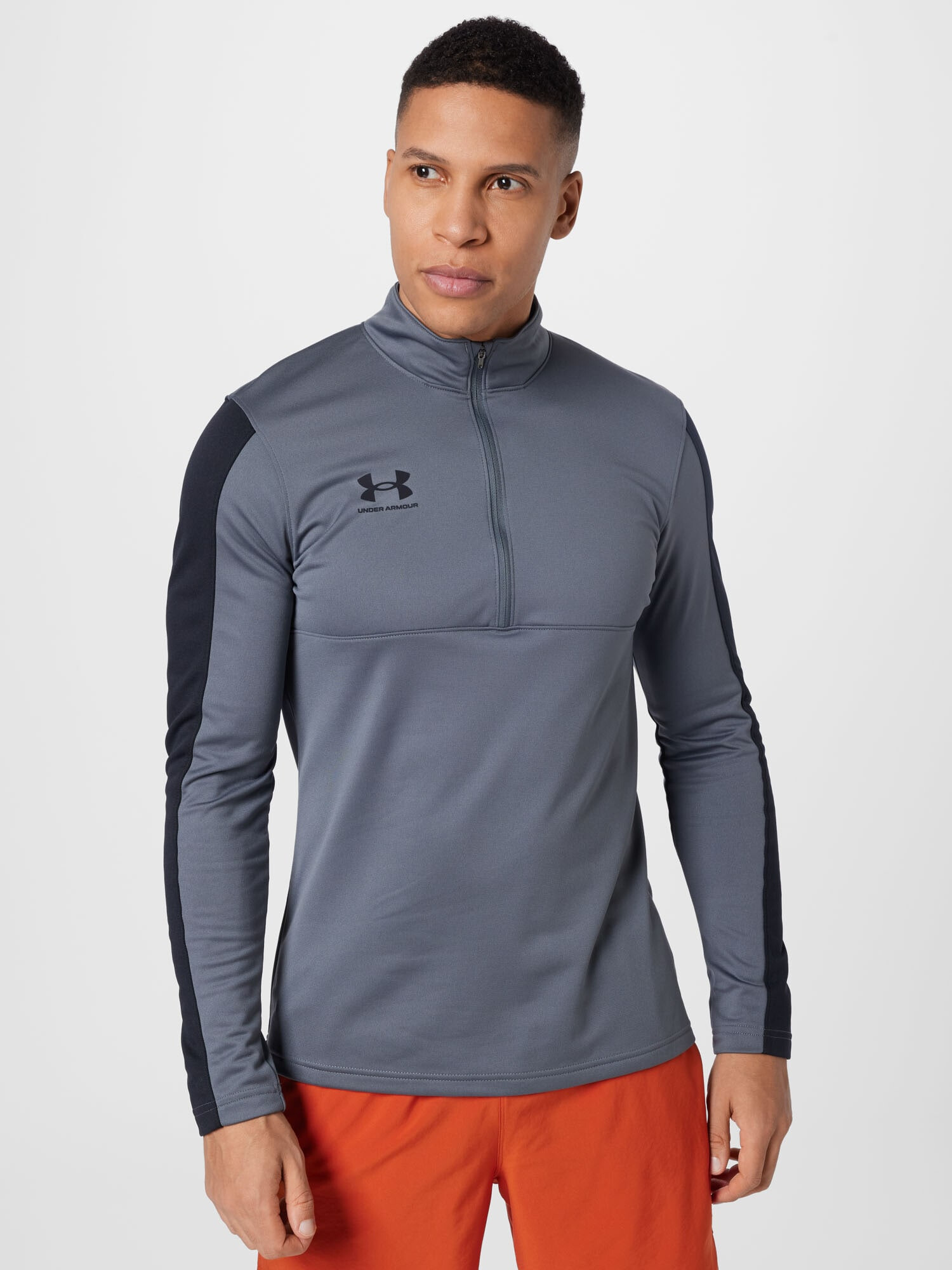 UNDER ARMOUR Funkčné tričko 'Challenger' sivá / tmavosivá - Pepit.sk