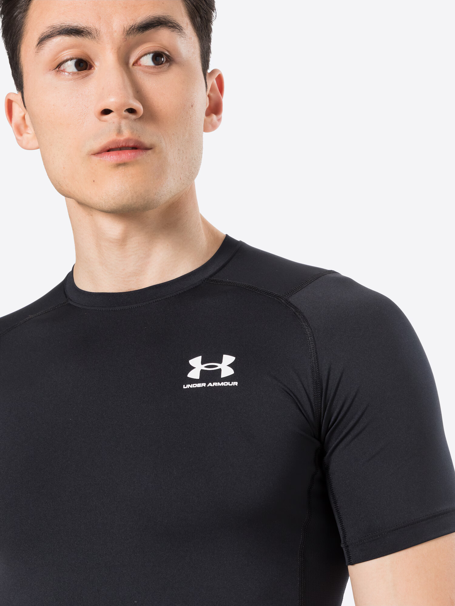 UNDER ARMOUR Funkčné tričko čierna / biela - Pepit.sk